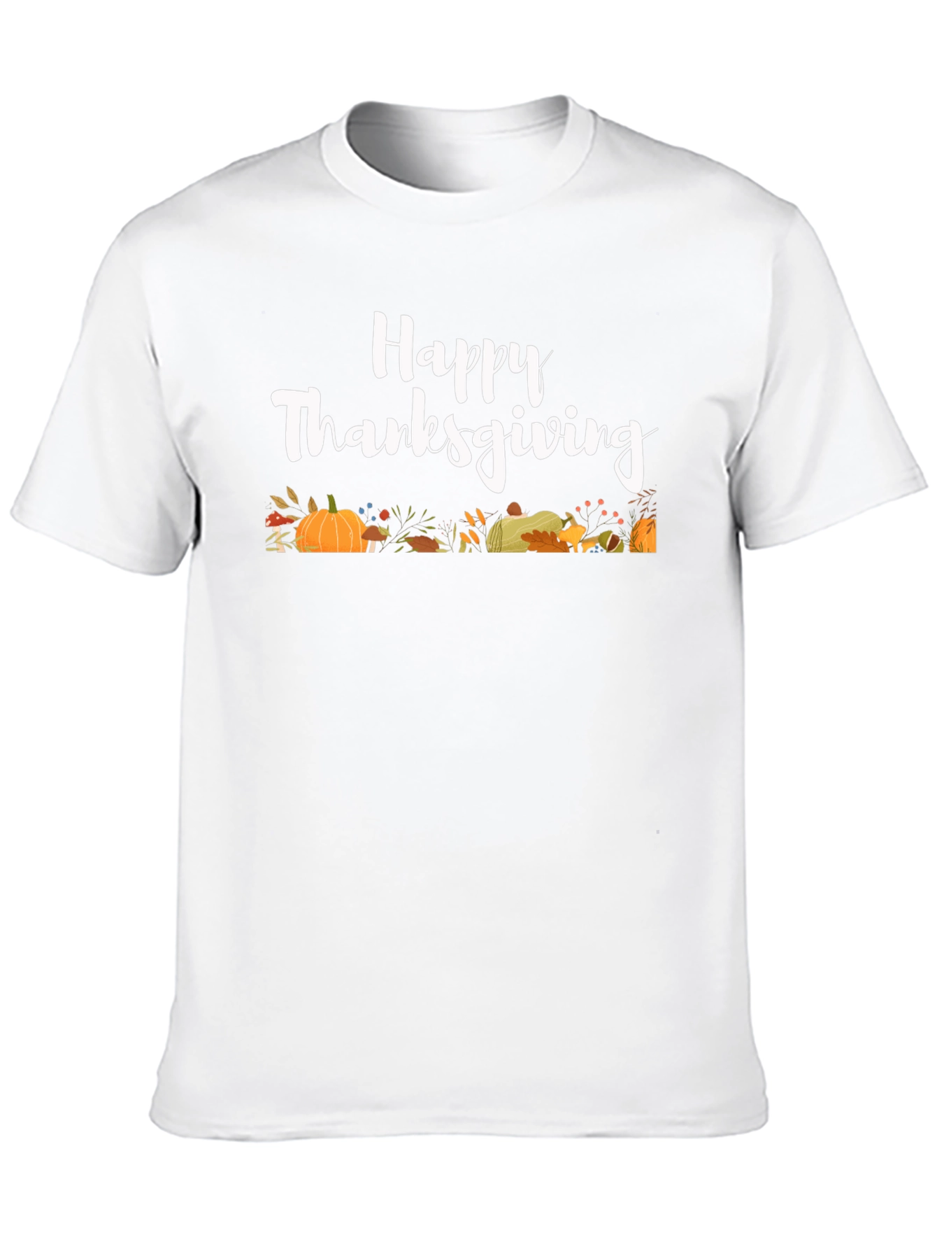 Happy Thanksgiving T-Shirt: Autumn Harvest Holiday Tee
