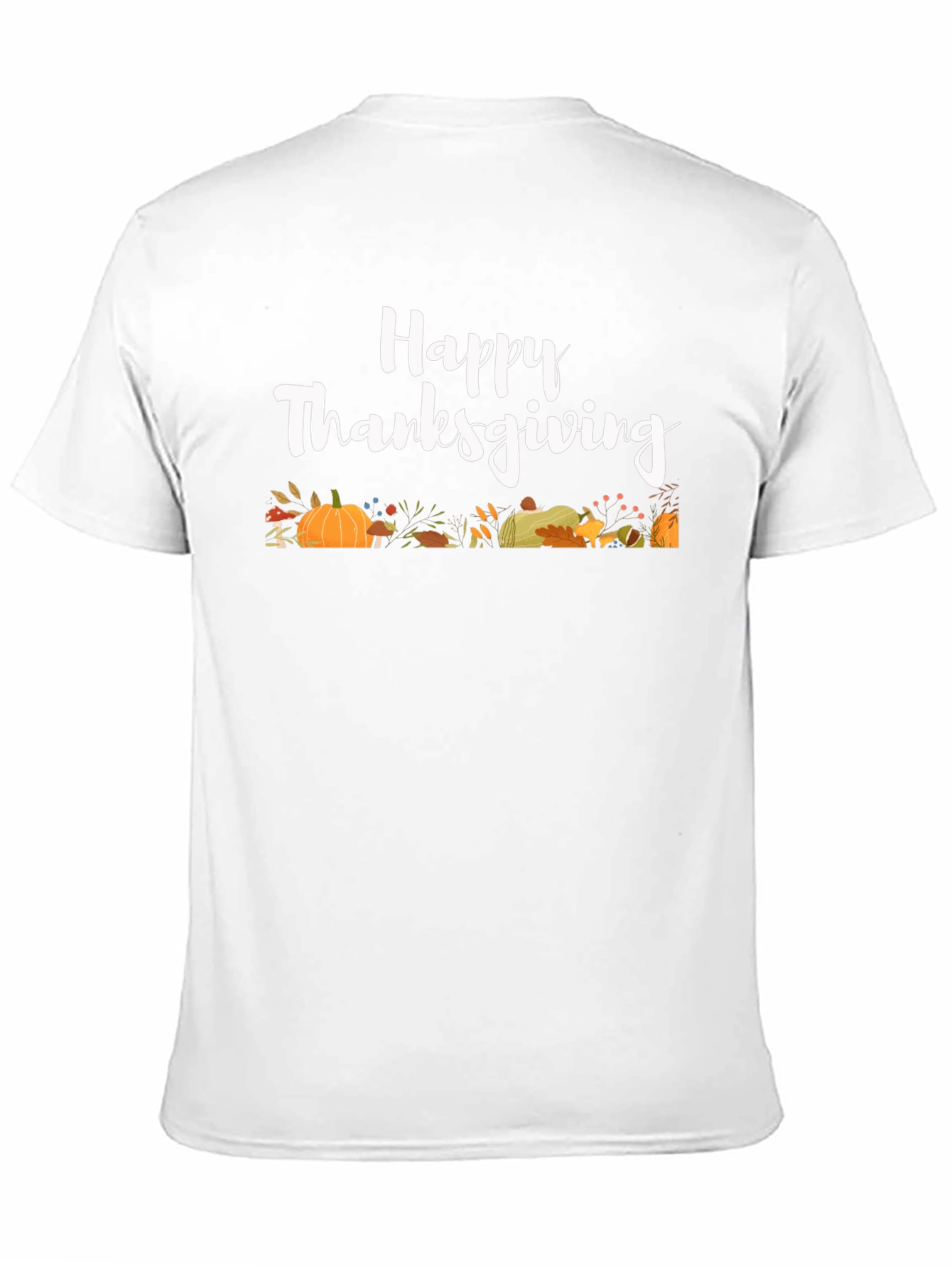Happy Thanksgiving T-Shirt: Autumn Harvest Holiday Tee