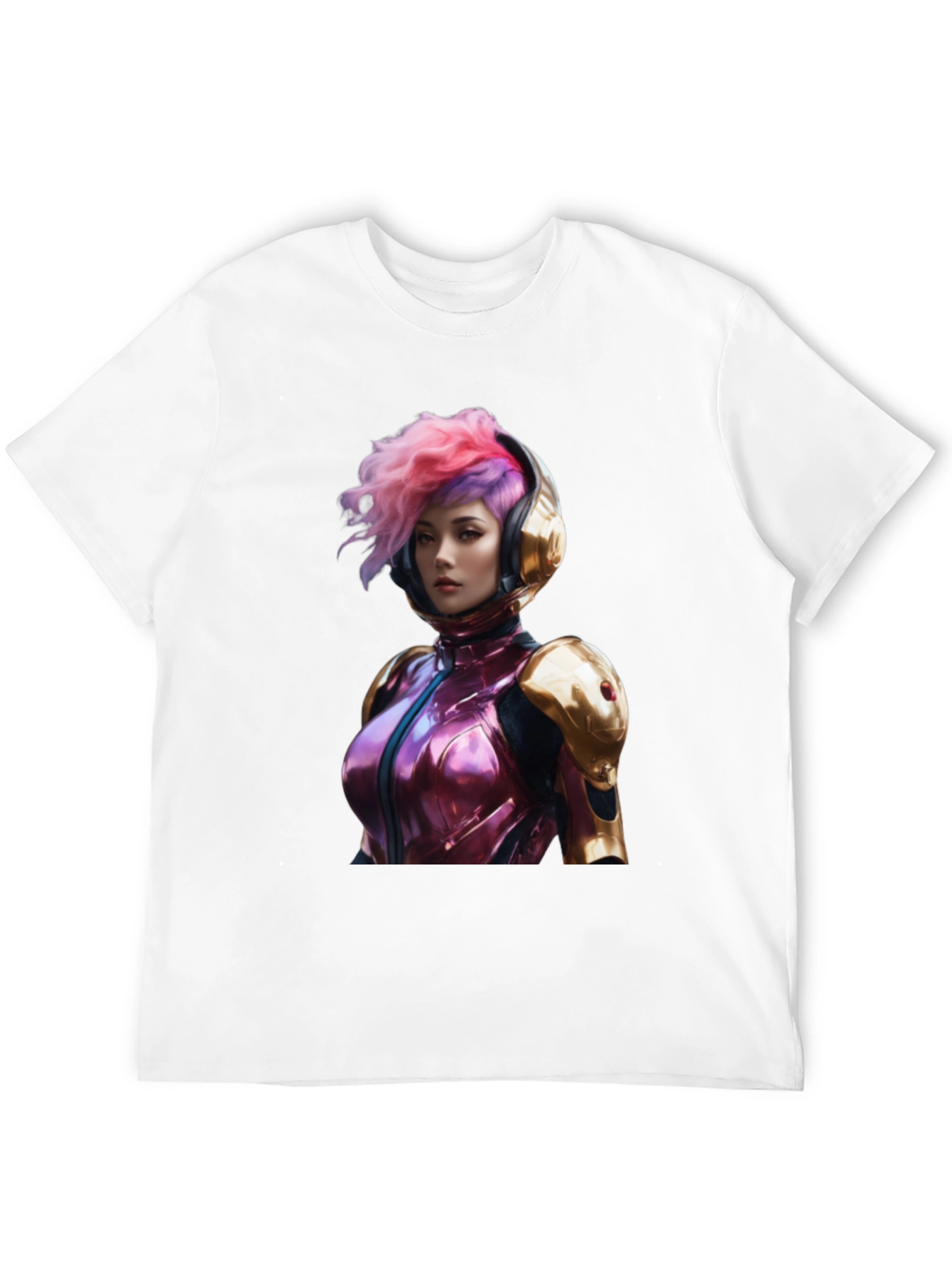 Sci-Fi Girl T-Shirt - Unique Graphic Tee