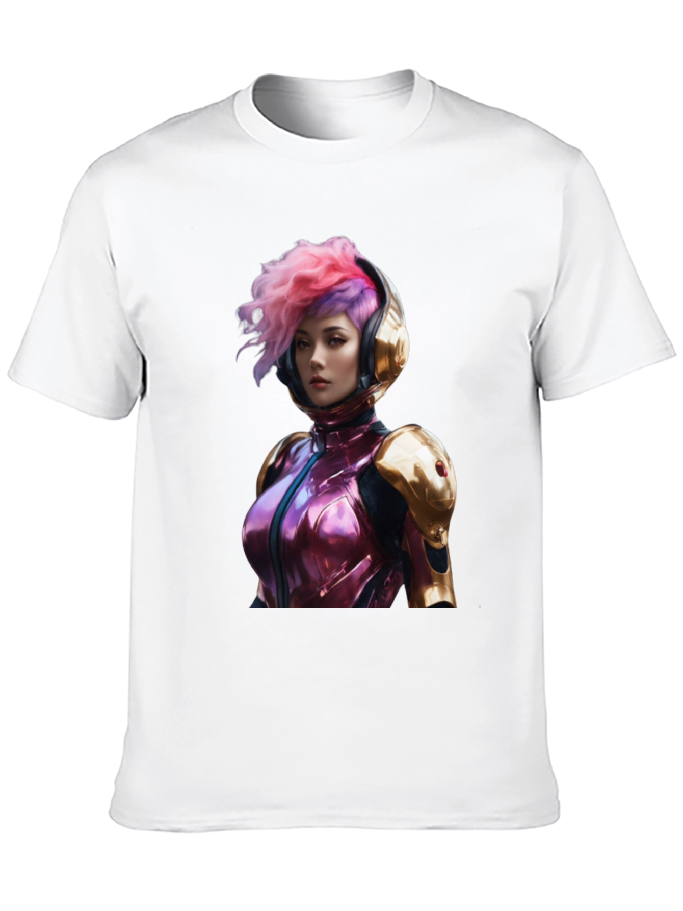 Sci-Fi Girl T-Shirt - Unique Graphic Tee