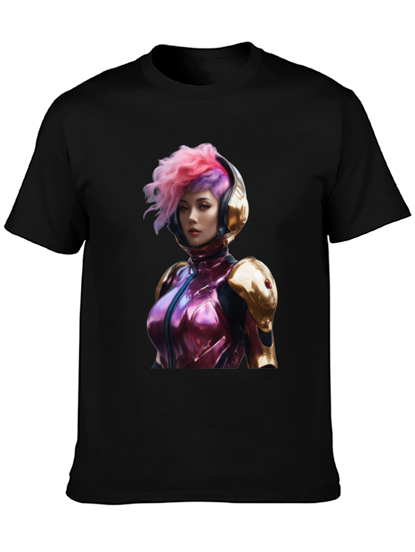 Sci-Fi Girl T-Shirt - Unique Graphic Tee
