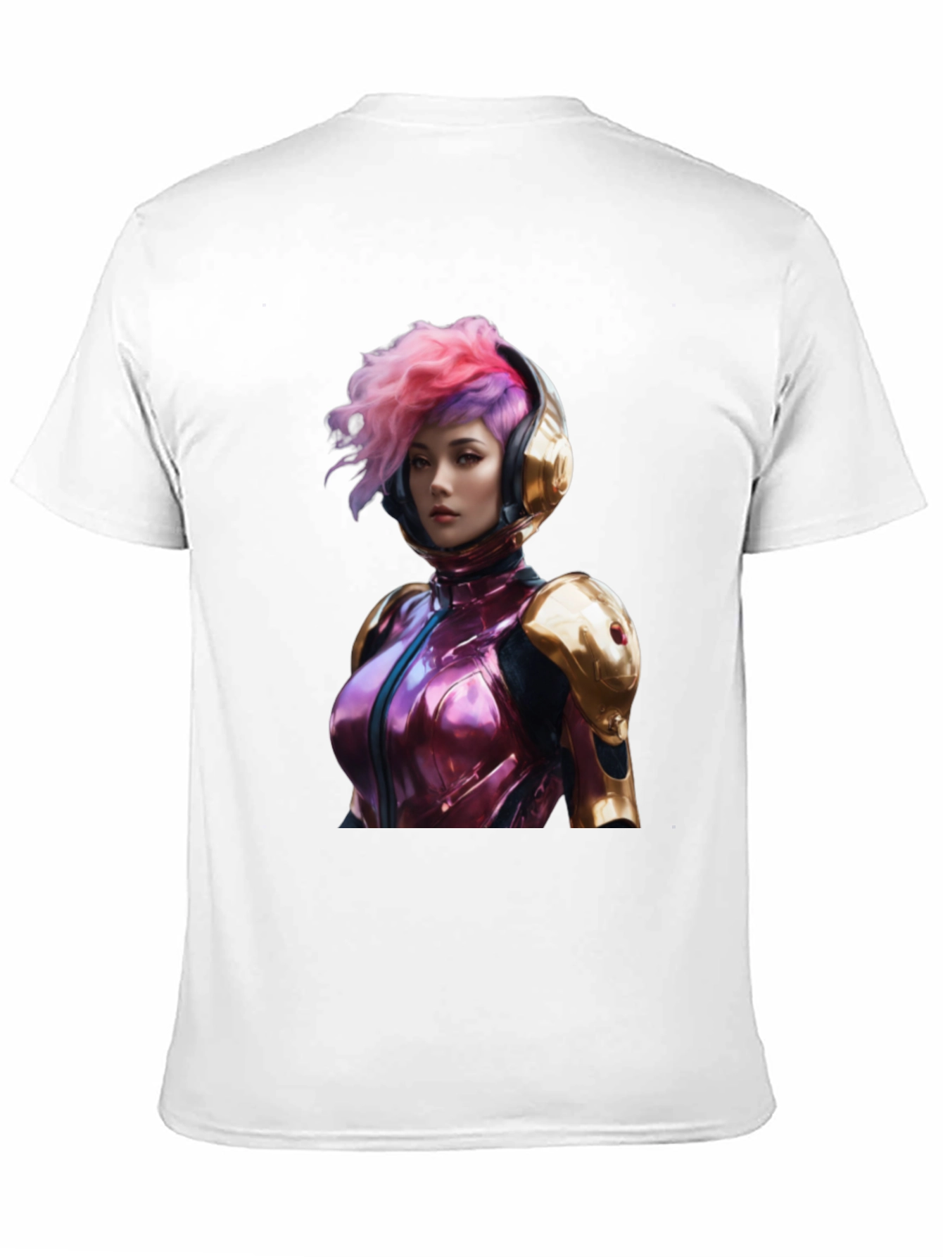 Sci-Fi Girl T-Shirt - Unique Graphic Tee