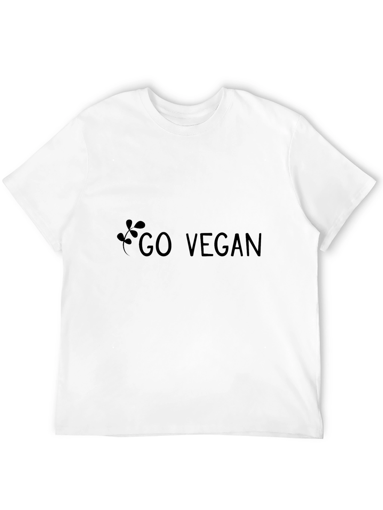 Go Vegan Black T-Shirt