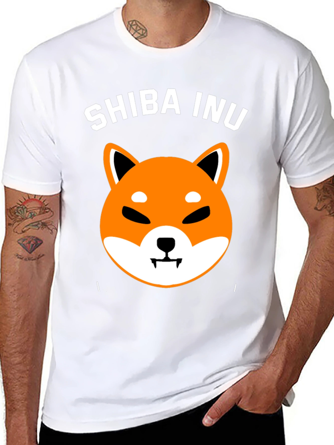 Shiba Inu Graphic Tee - Crypto Doge Meme T-Shirt