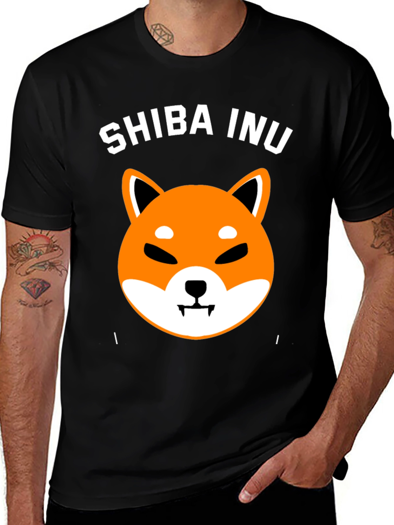 Shiba Inu Graphic Tee - Crypto Doge Meme T-Shirt