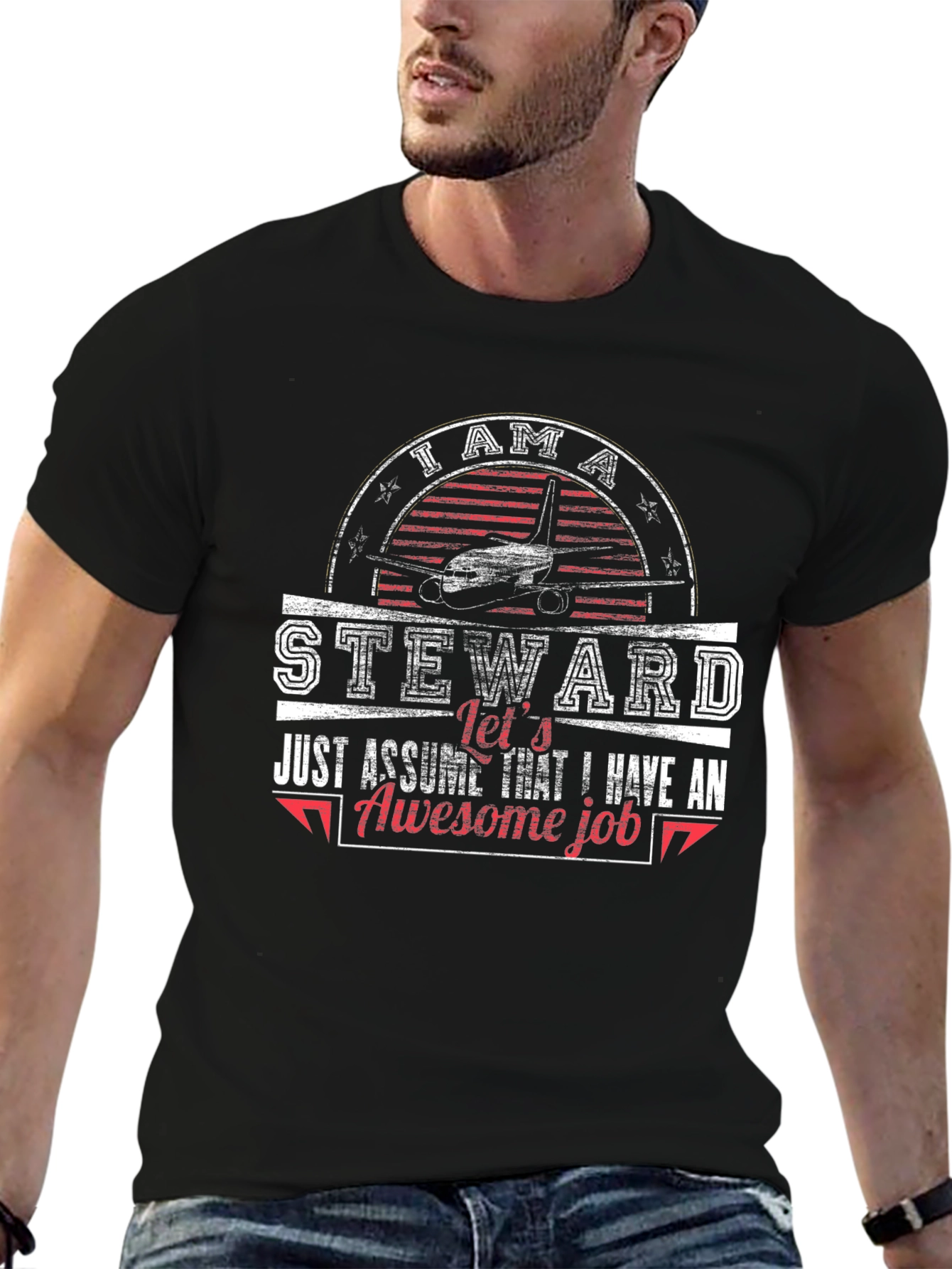 I Am A Steward Awesome Job T-Shirt