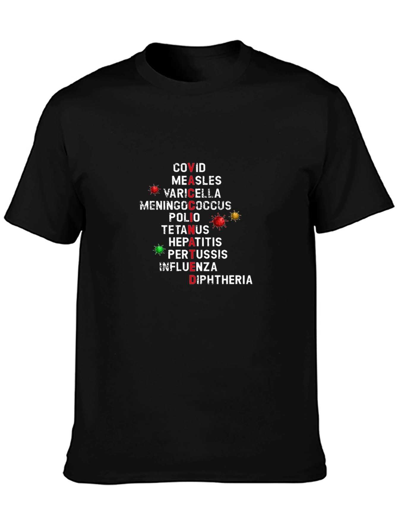 Vaccination Disease T-Shirt - Spread Awareness