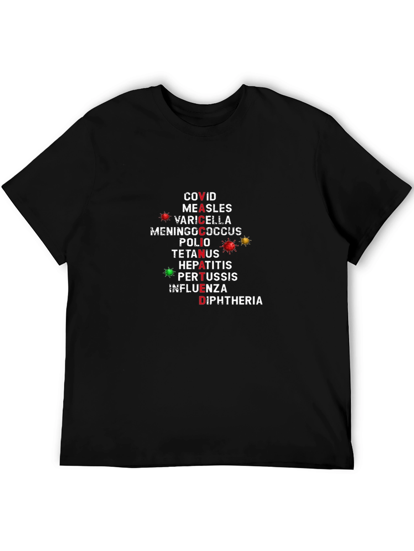 Vaccination Disease T-Shirt - Spread Awareness