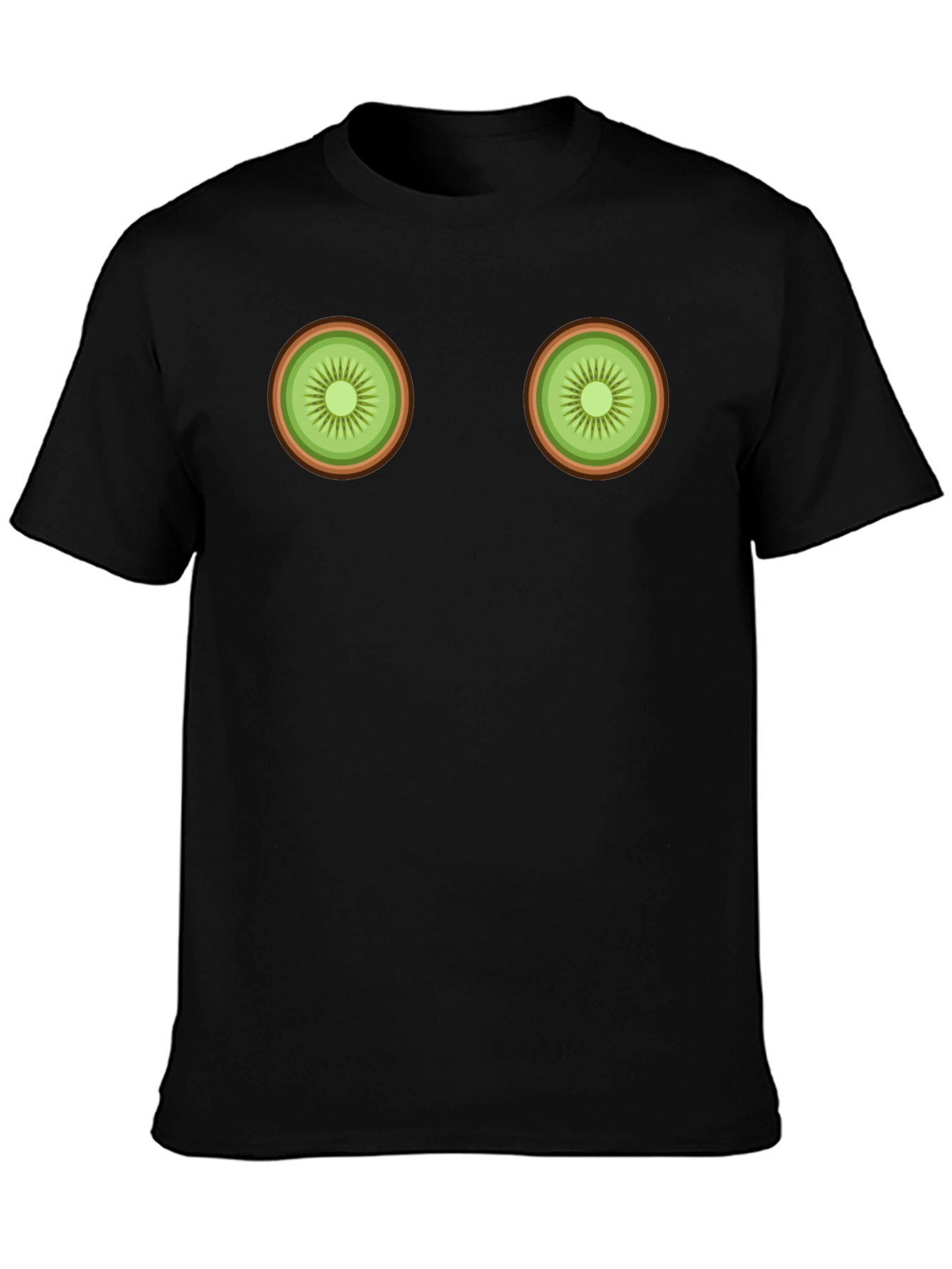 Kiwi Slice Graphic Tee - Unique Fruit Design