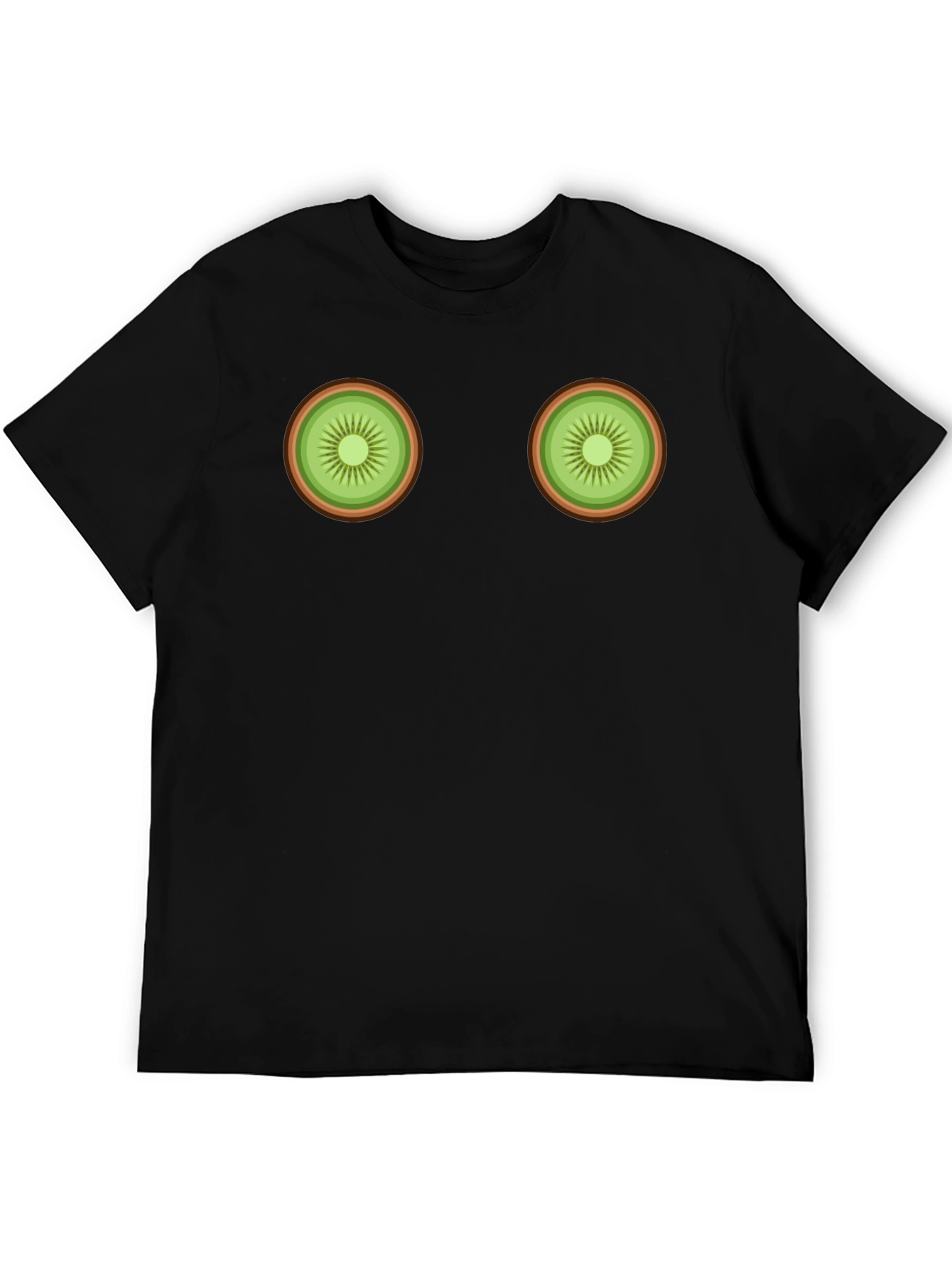 Kiwi Slice Graphic Tee - Unique Fruit Design