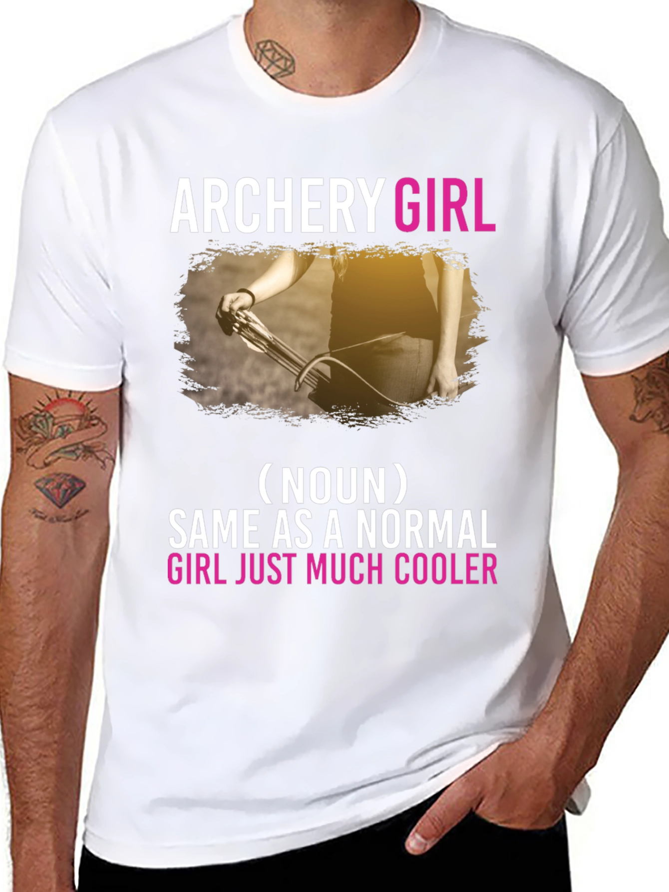 Archery Girl T-Shirt - Cool Archer Tee
