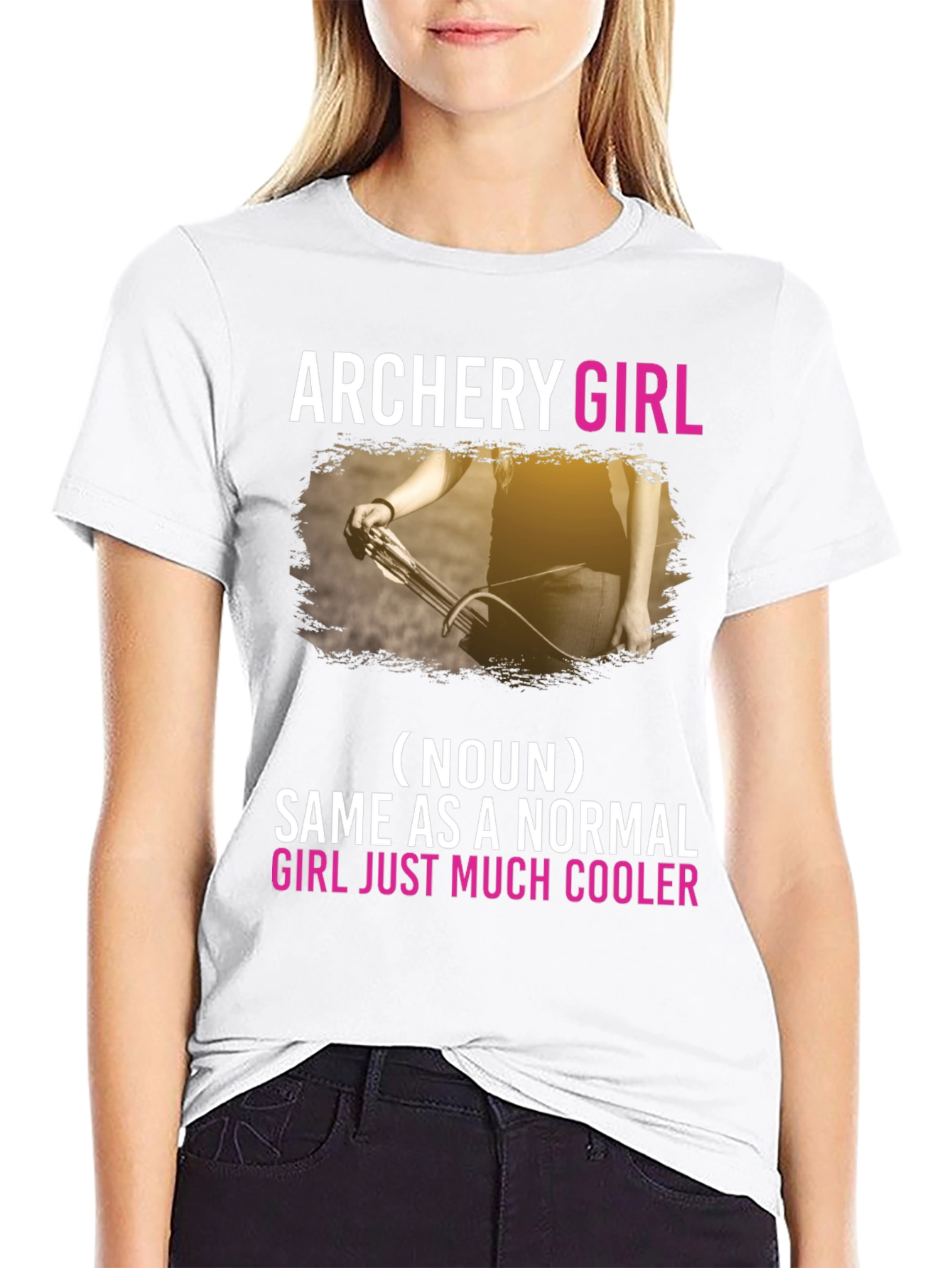 Archery Girl T-Shirt - Cool Archer Tee