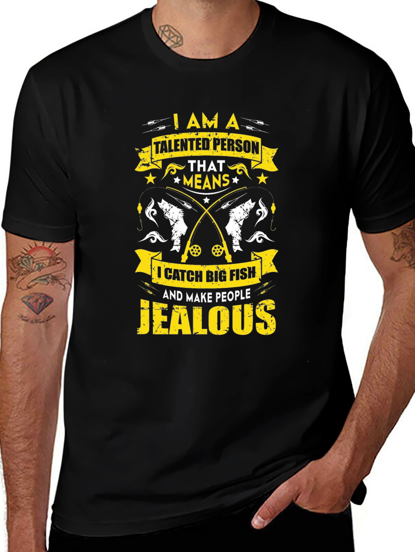 Talented Person Who Catches Big Fish T-Shirt