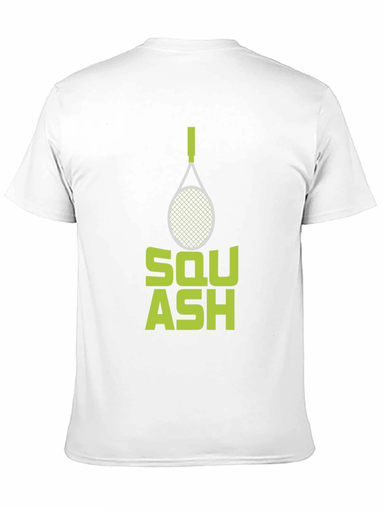 Squash Racquet Graphic Tee - Sporty Design