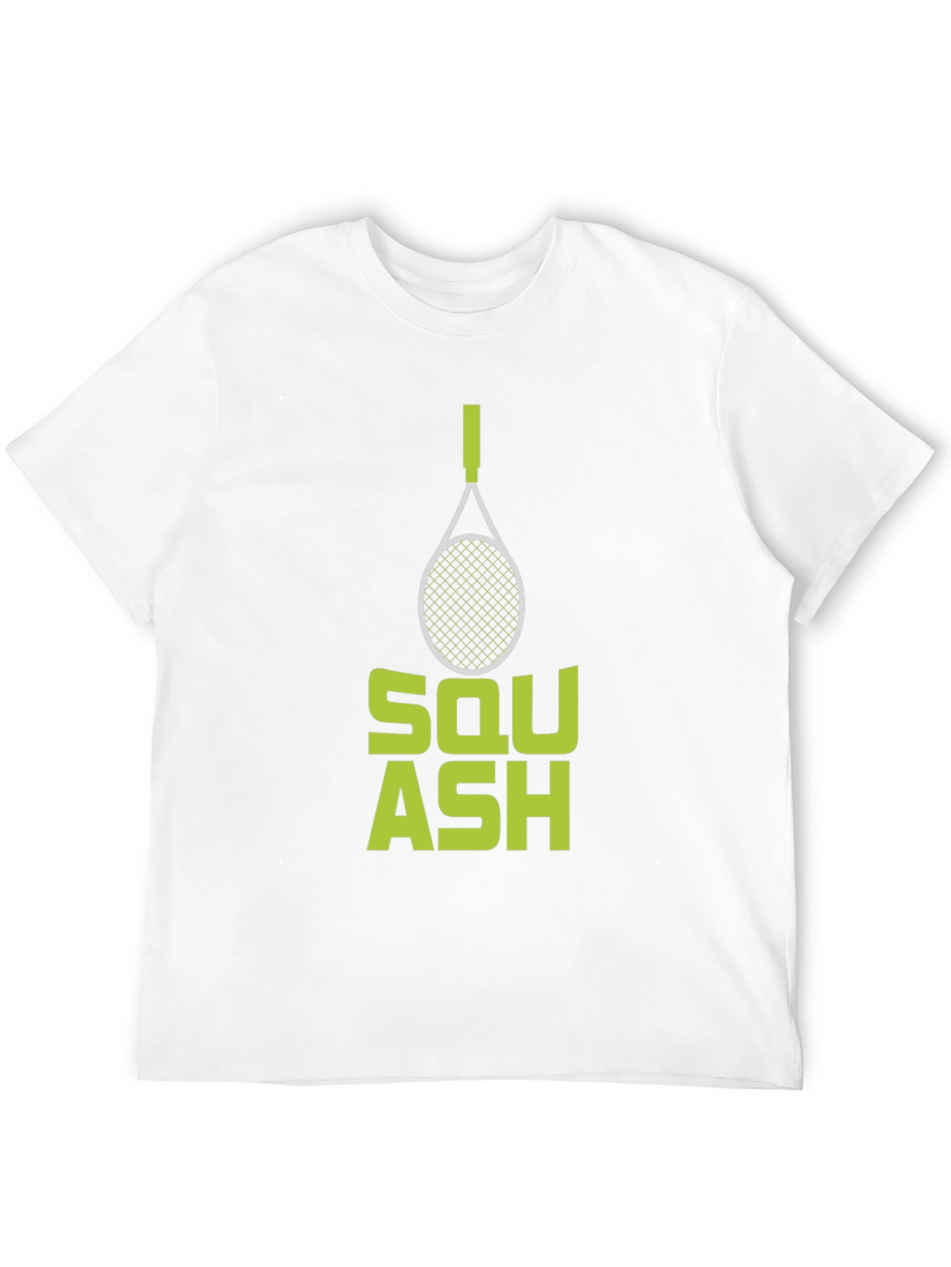 Squash Racquet Graphic Tee - Sporty Design