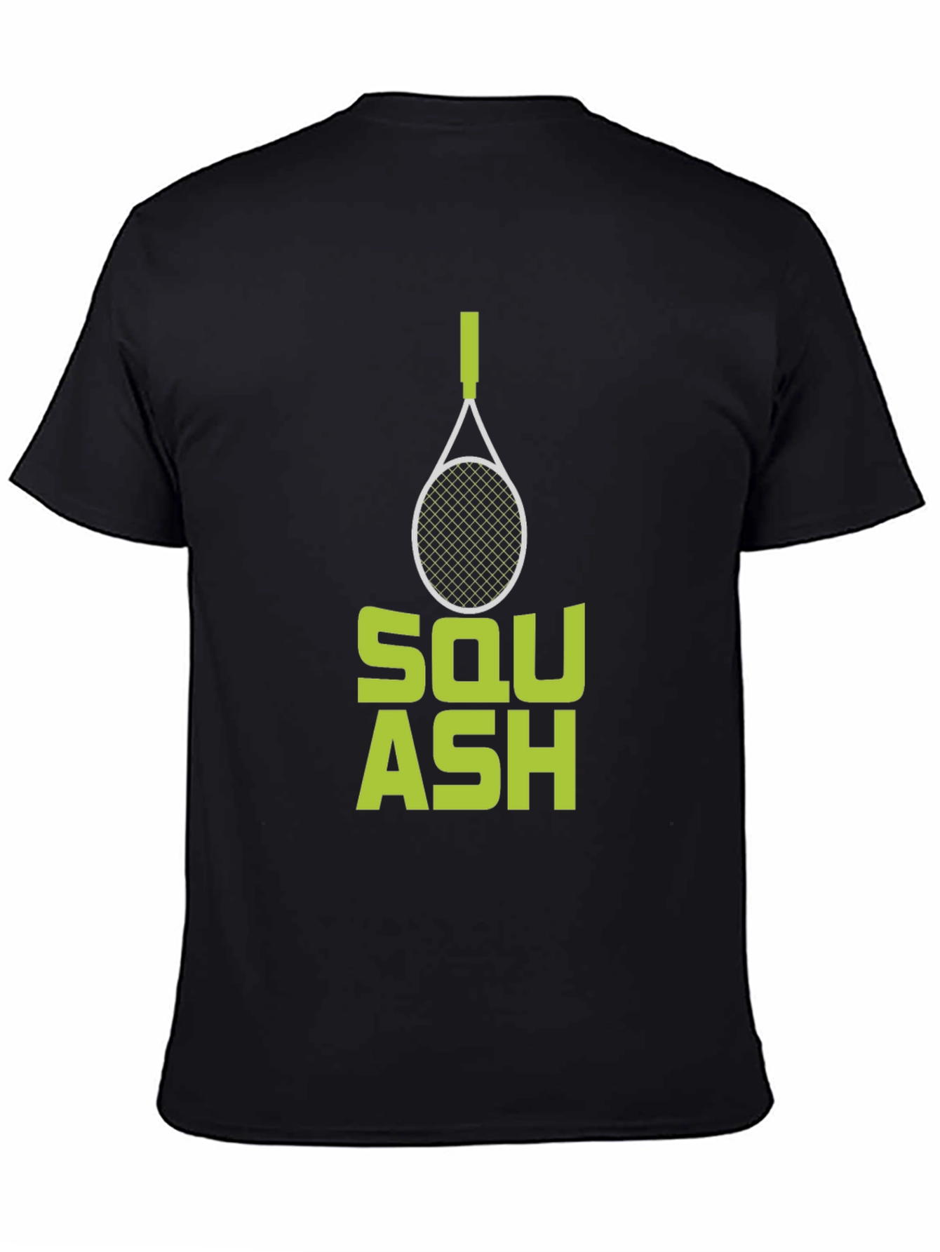 Squash Racquet Graphic Tee - Sporty Design