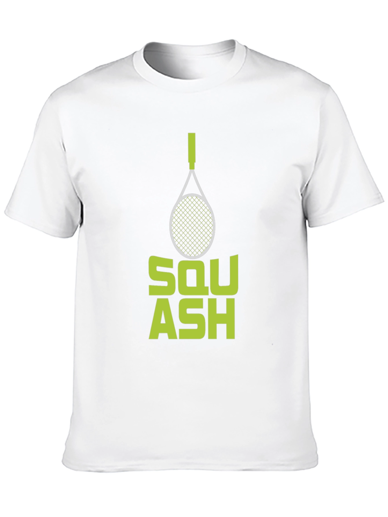 Squash Racquet Graphic Tee - Sporty Design