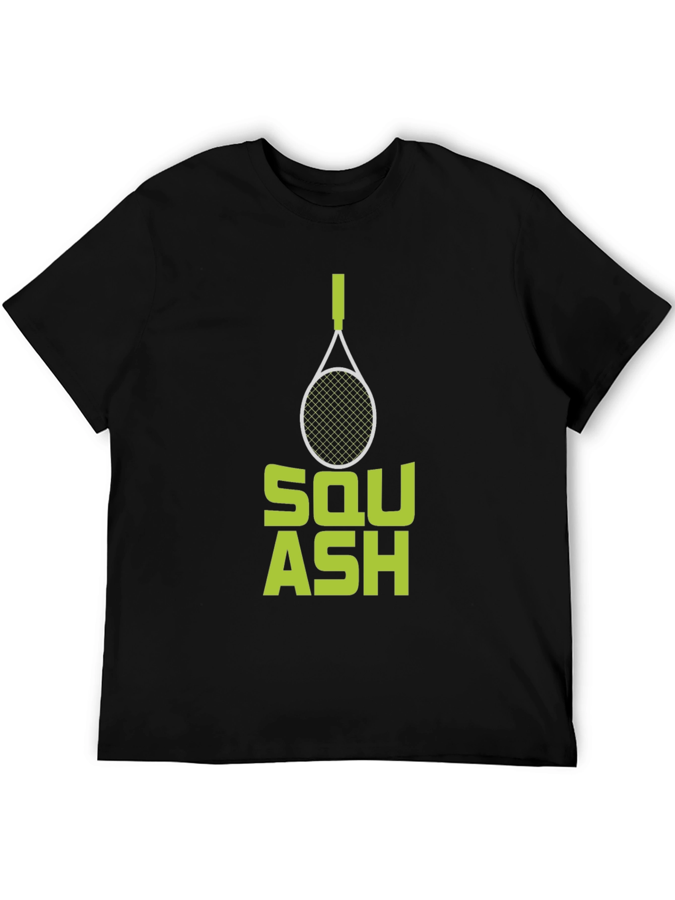 Squash Racquet Graphic Tee - Sporty Design