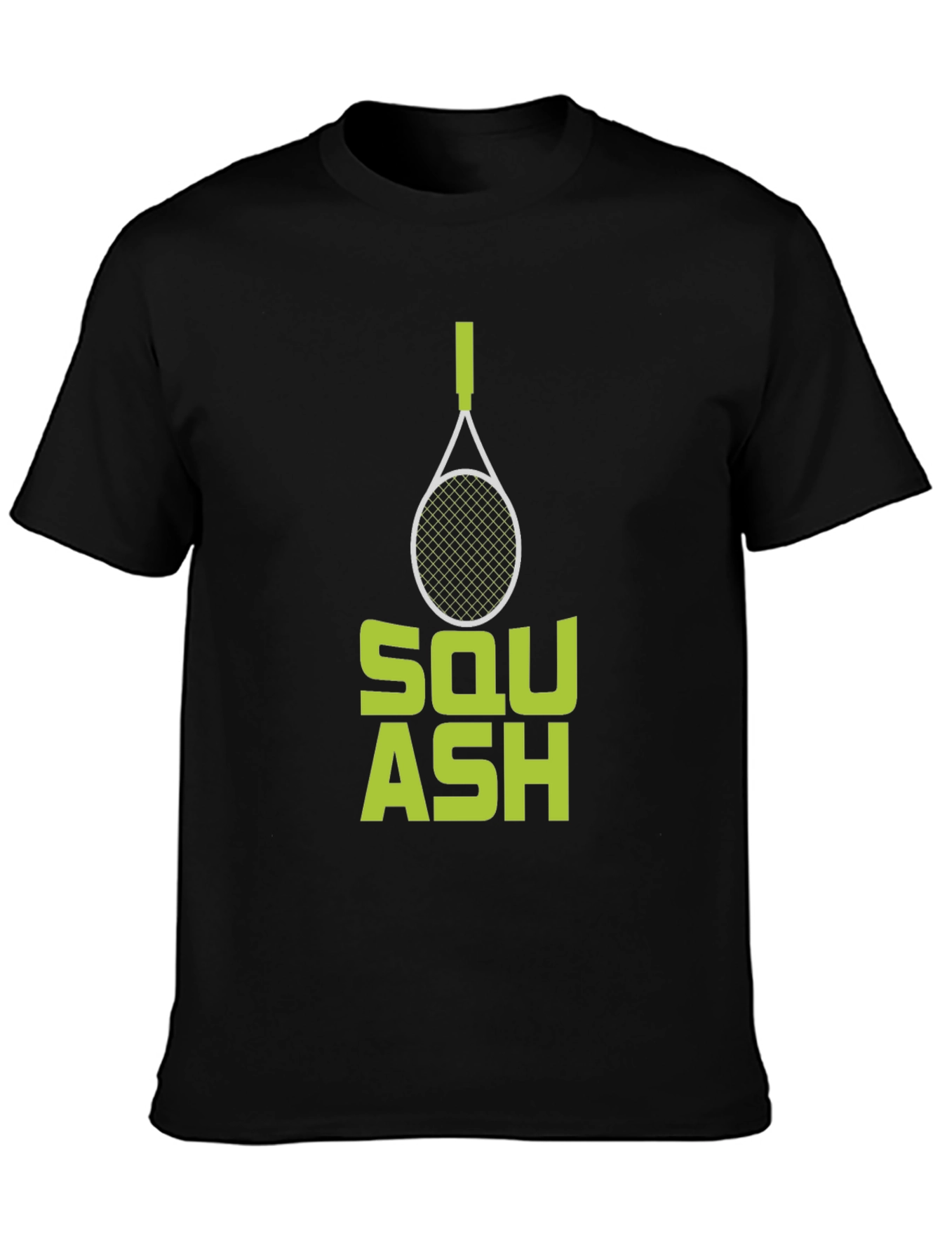 Squash Racquet Graphic Tee - Sporty Design