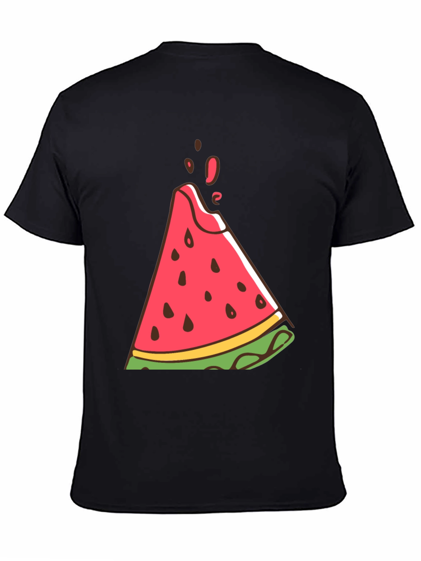 Whimsical Watermelon Graphic Tee - Soft & Stylish