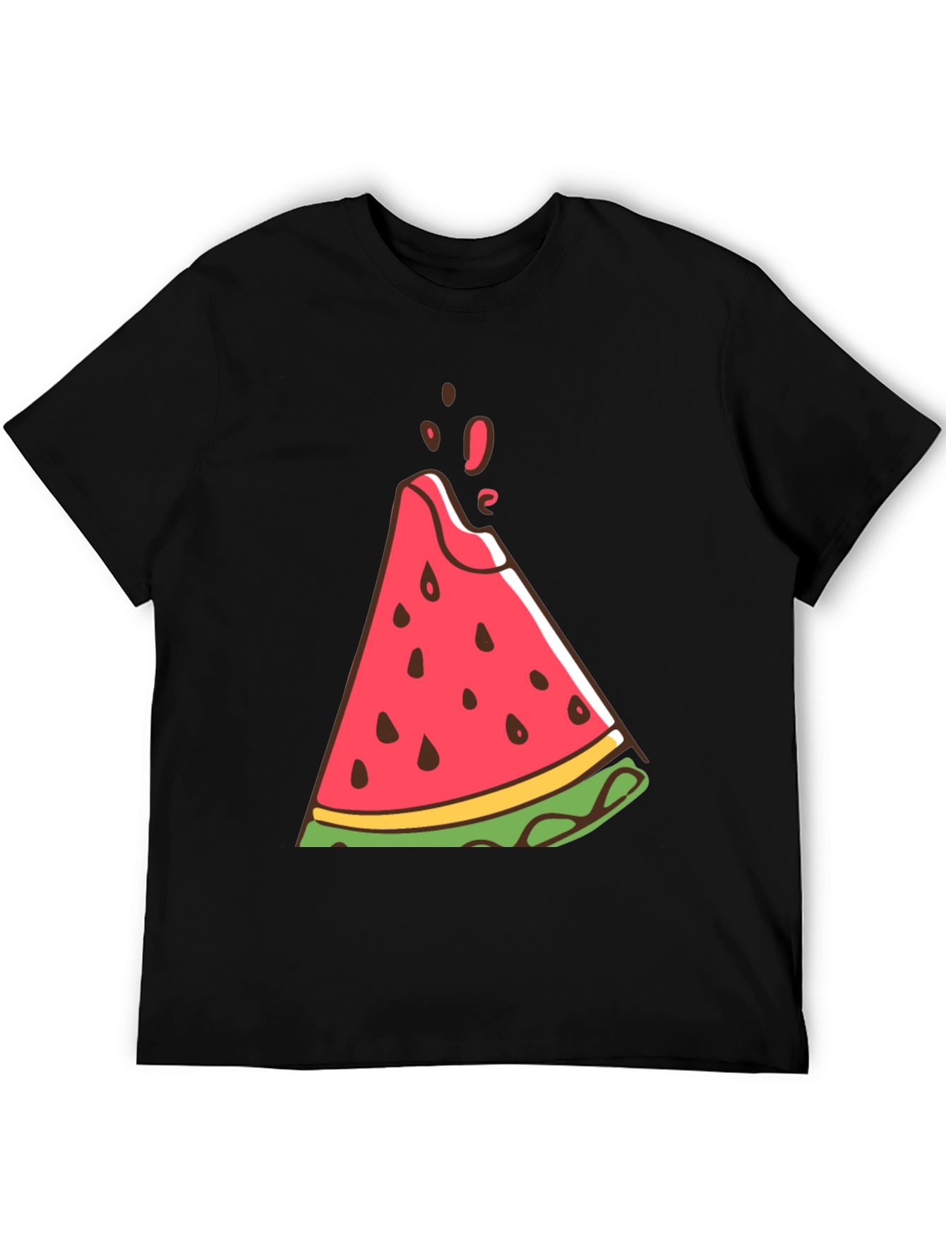 Whimsical Watermelon Graphic Tee - Soft & Stylish