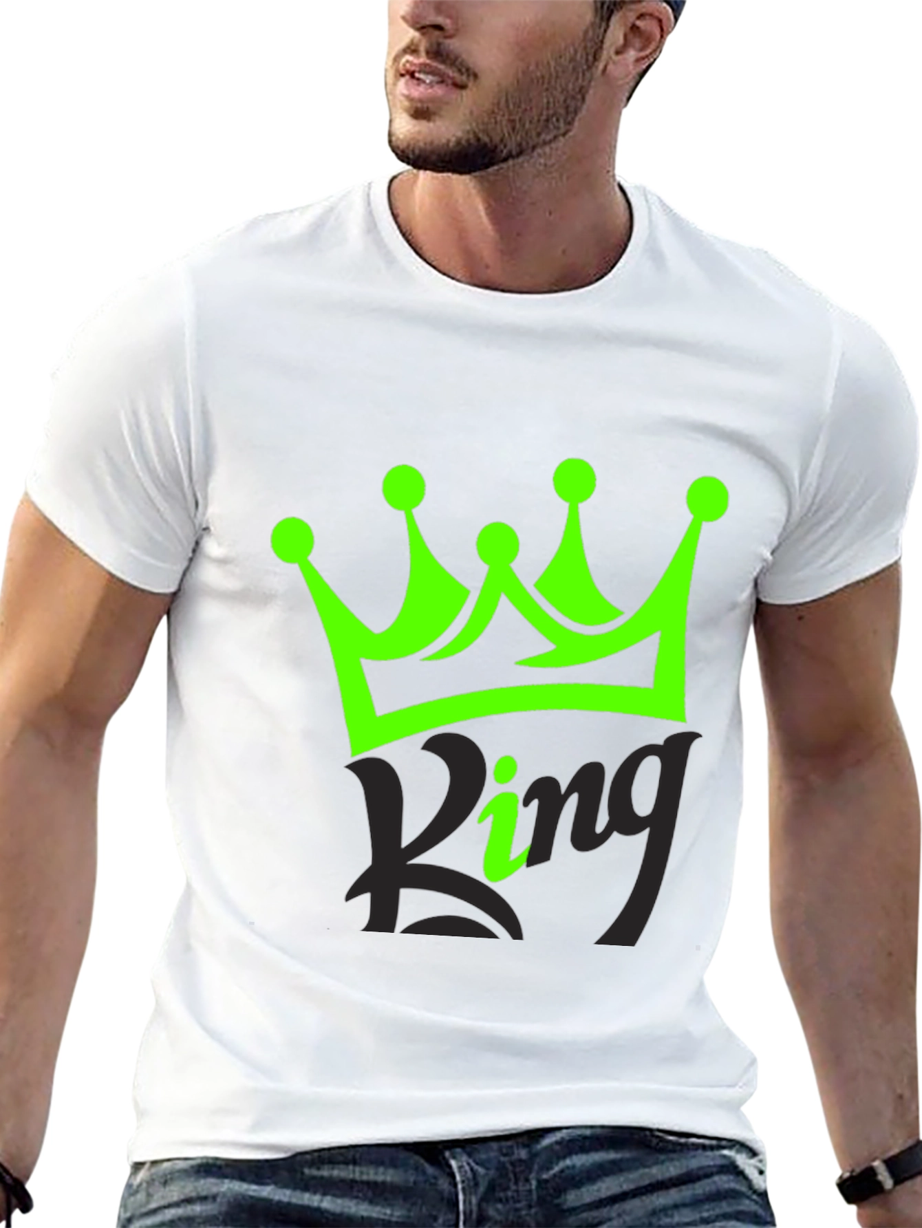 King Crown Graphic T-Shirt - Mens Black Tee