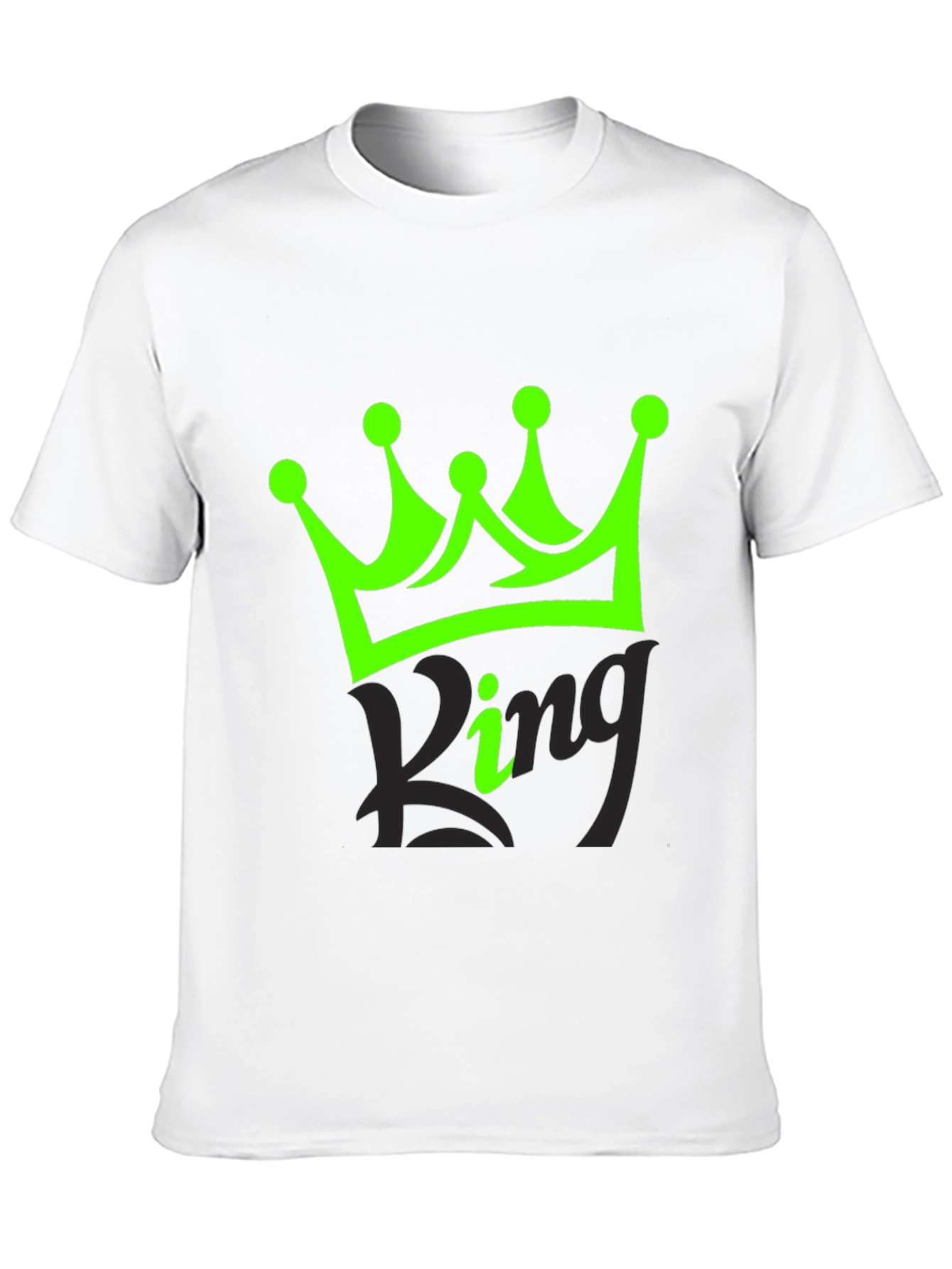 King Crown Graphic T-Shirt - Mens Black Tee