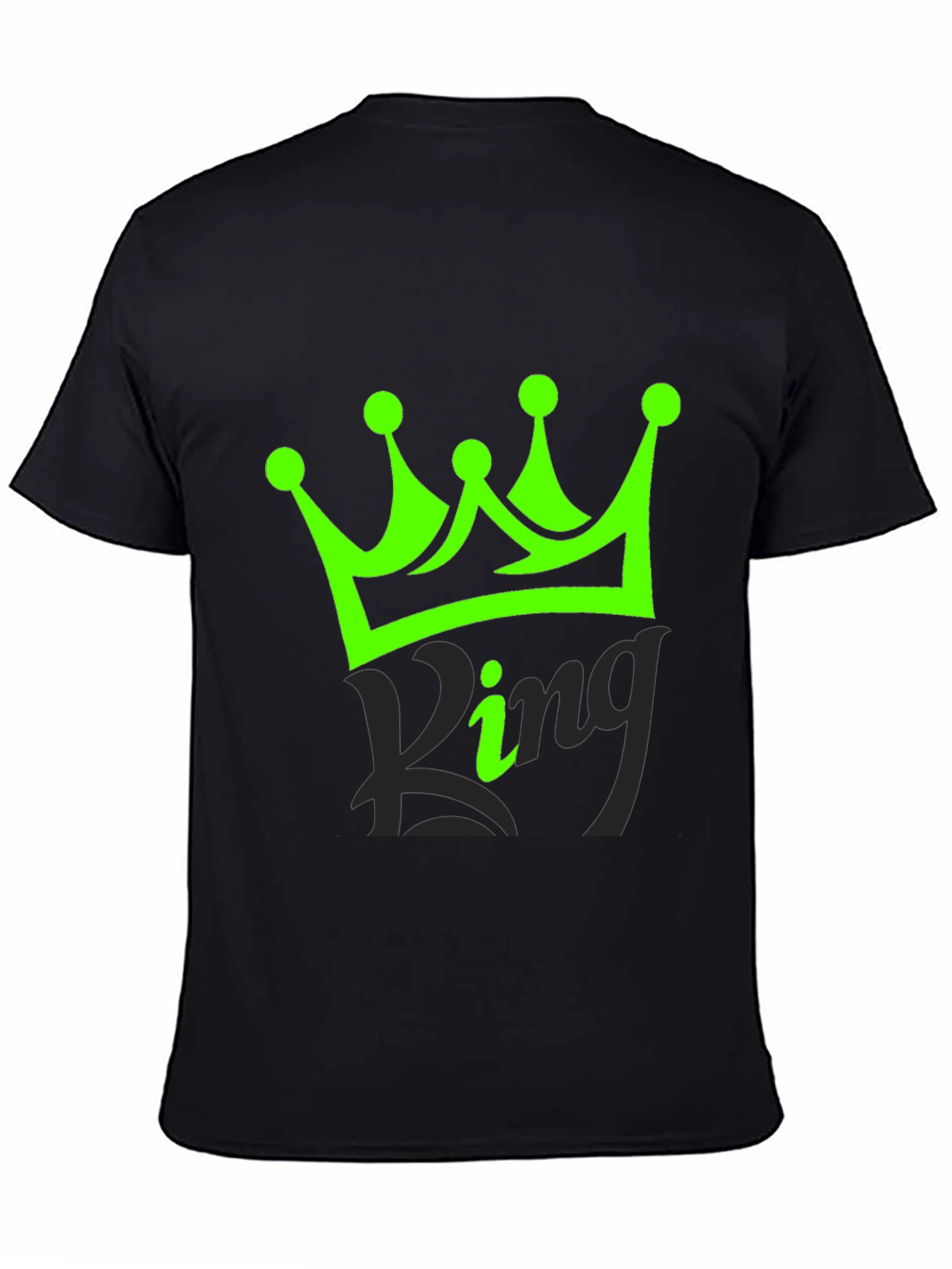 King Crown Graphic T-Shirt - Mens Black Tee