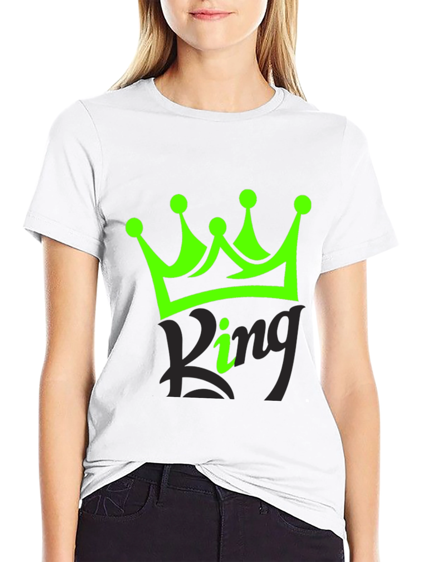 King Crown Graphic T-Shirt - Mens Black Tee
