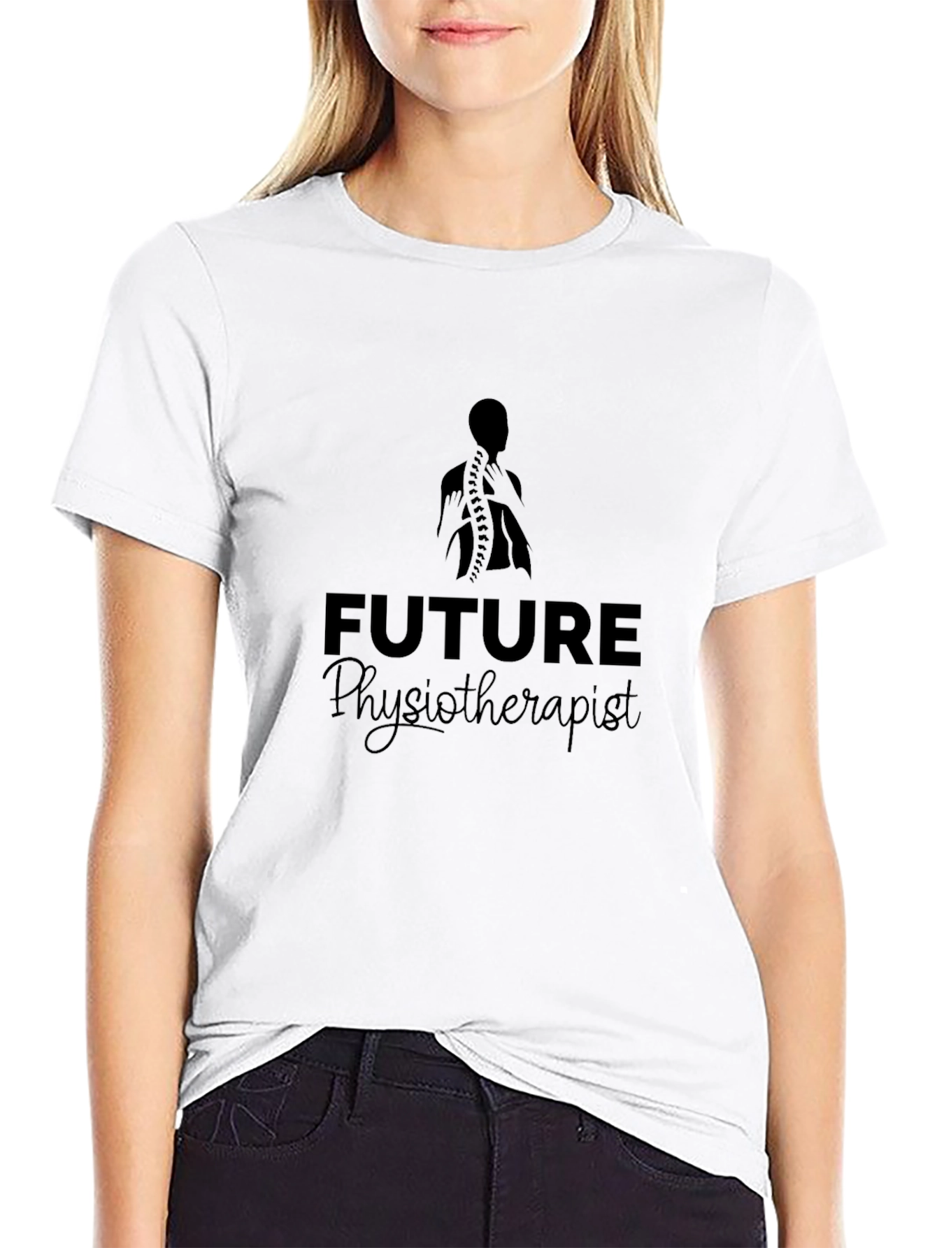 Future Physiotherapist Black T-Shirt