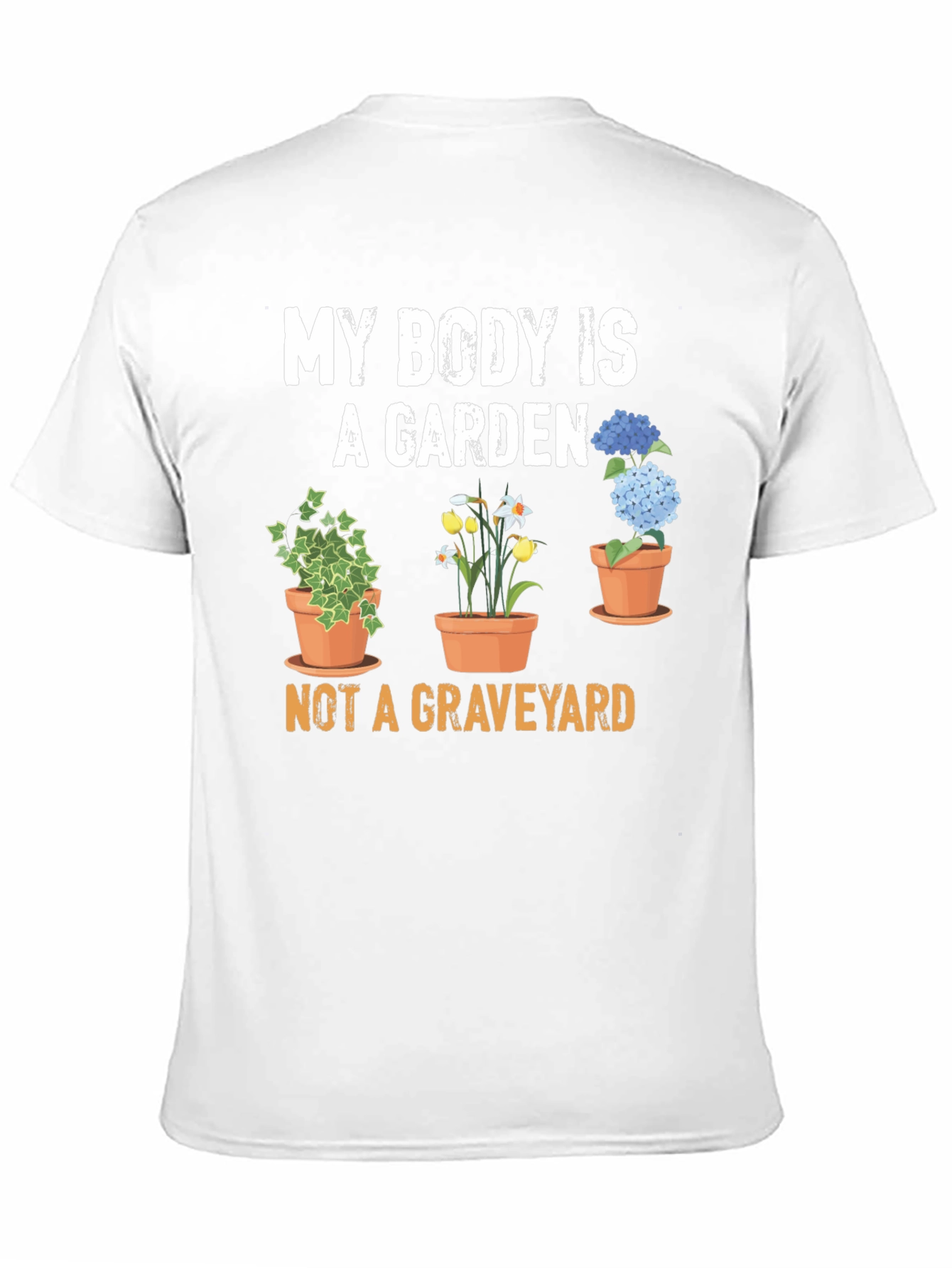 Garden Body T-Shirt: Plant-Based Wellness Tee
