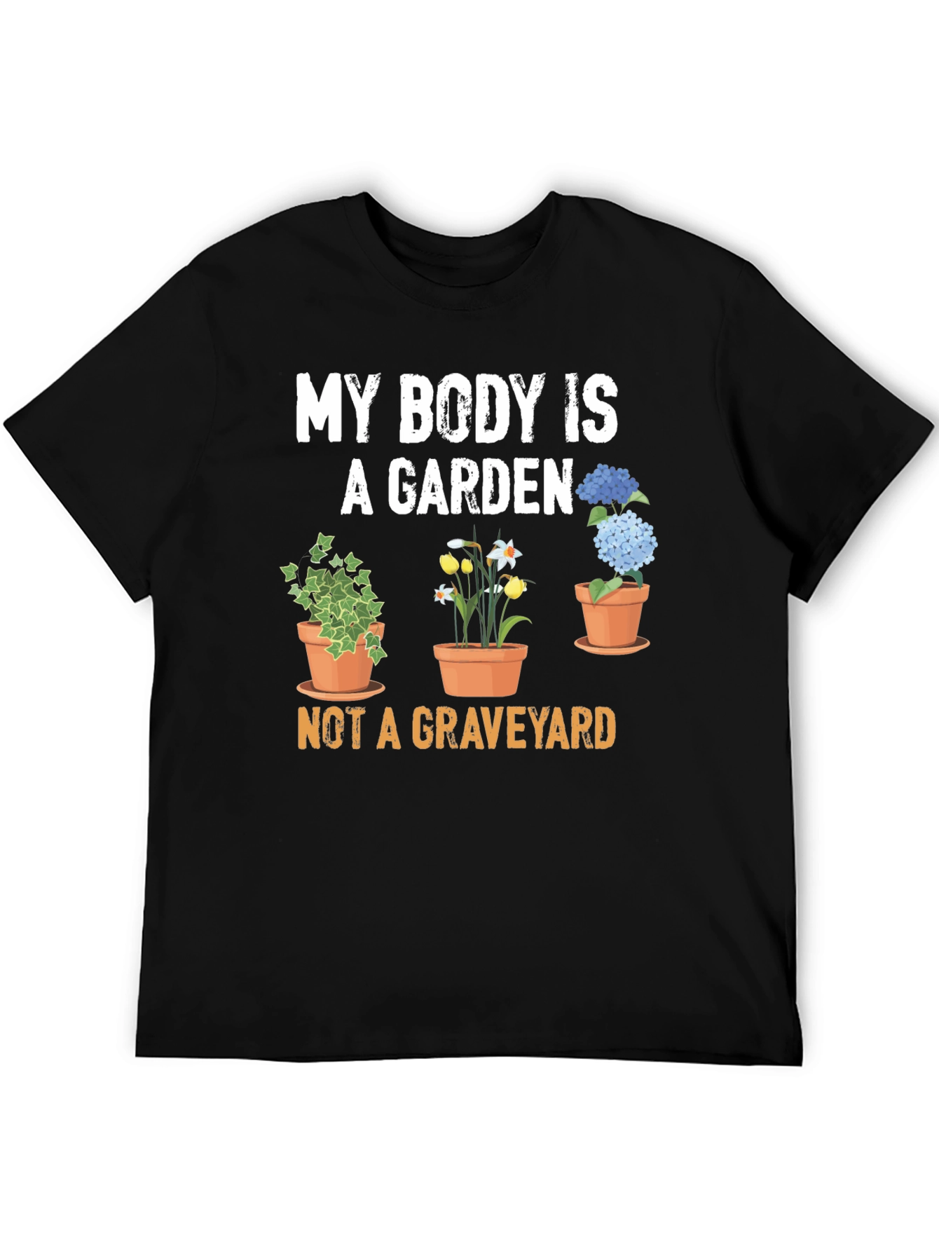 Garden Body T-Shirt: Plant-Based Wellness Tee