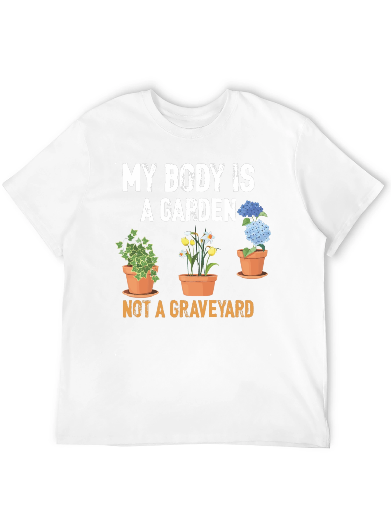 Garden Body T-Shirt: Plant-Based Wellness Tee