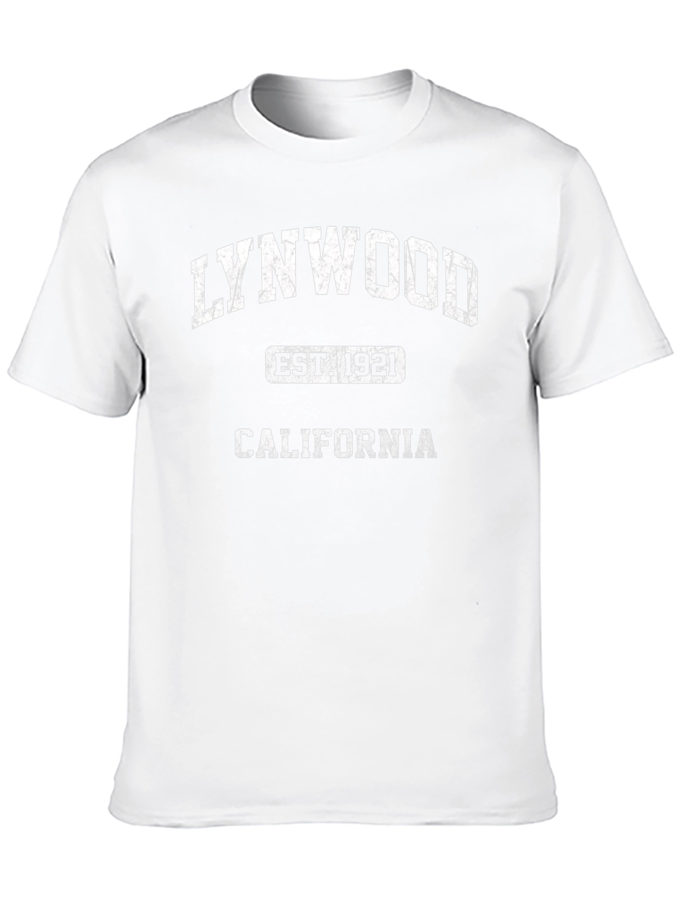 Lynwood California Est. 1921 Black T-Shirt