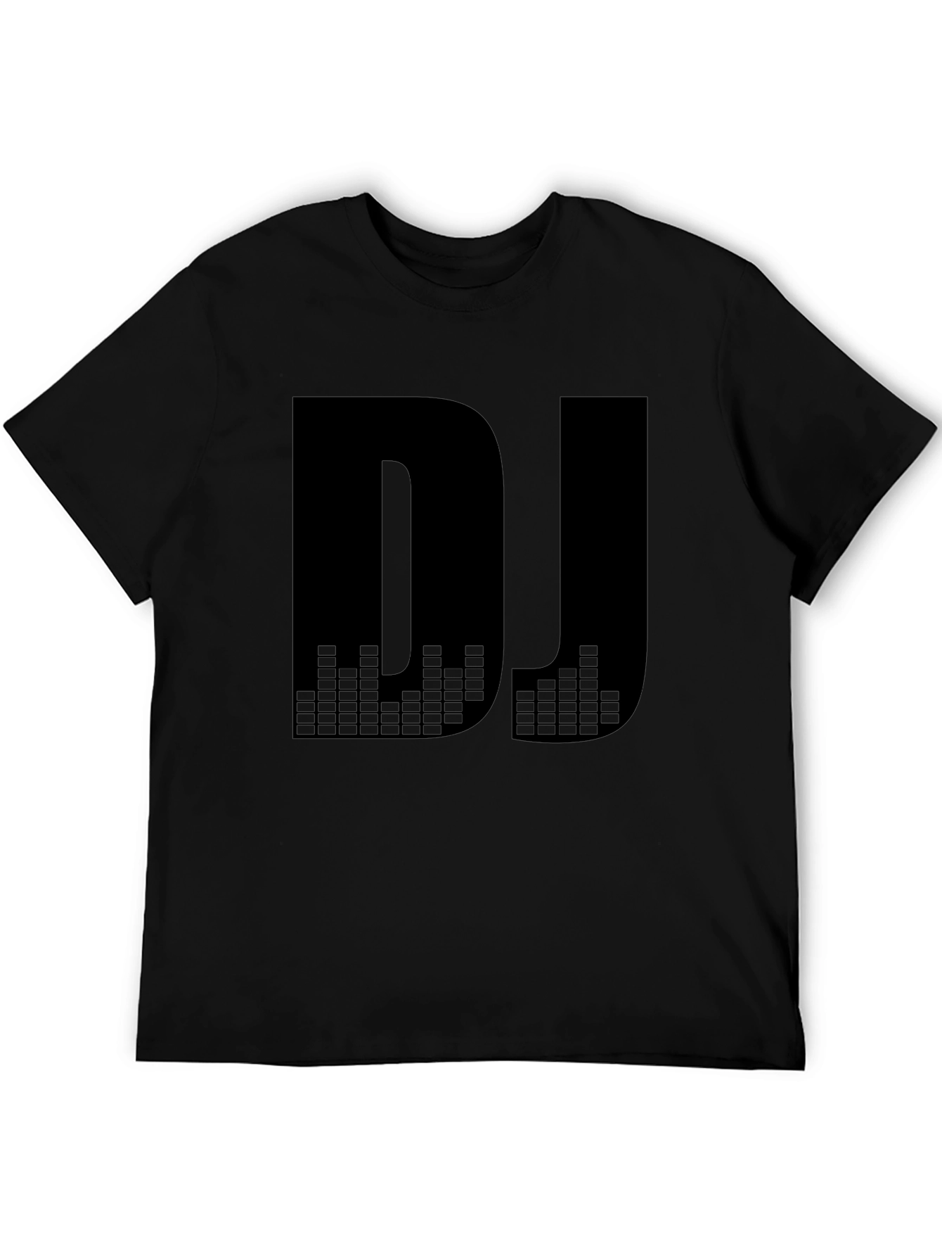 DJ Graphic Black T-Shirt