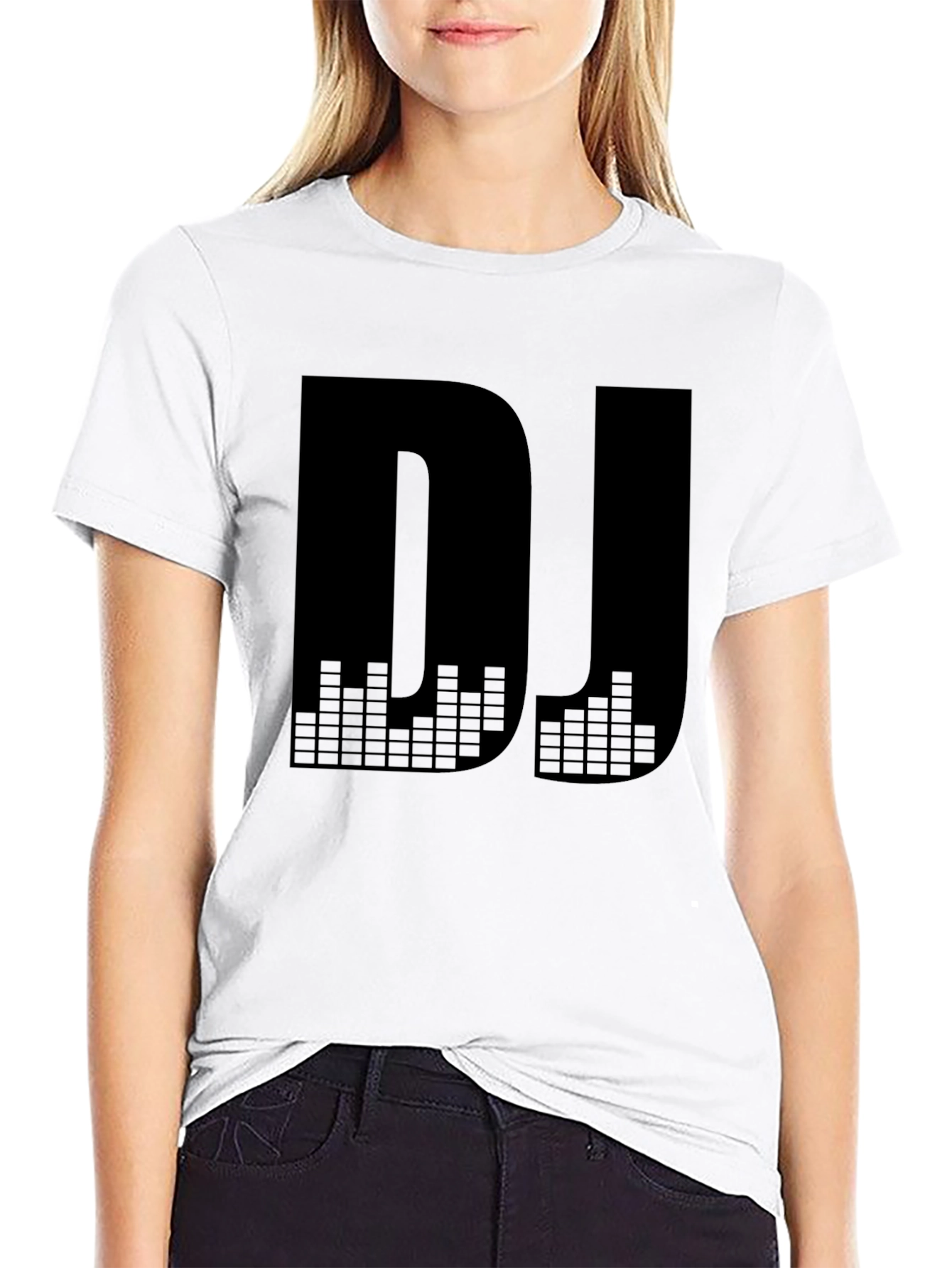 DJ Graphic Black T-Shirt