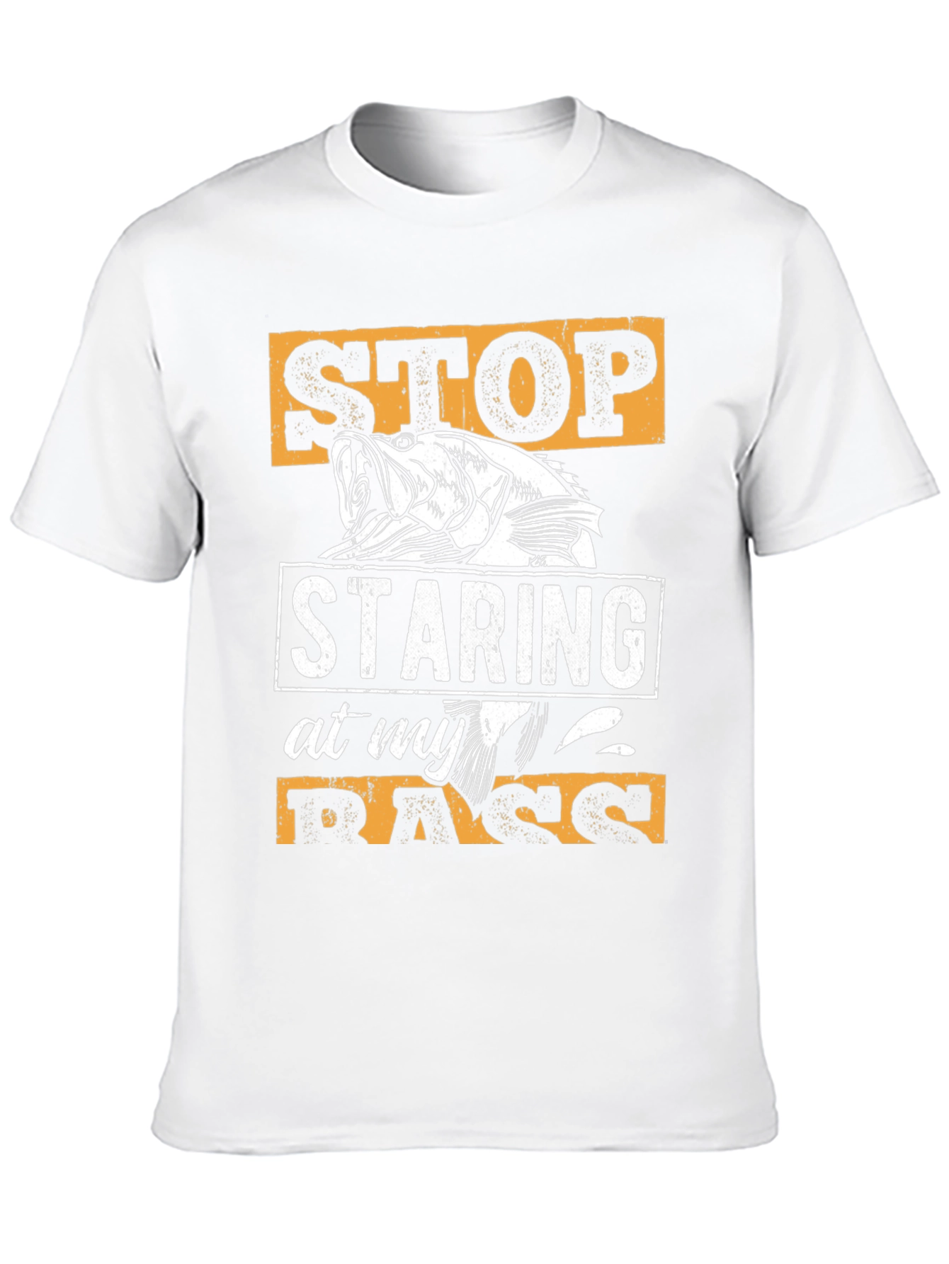 Stop Staring At My Bass Graphic T-Shirt