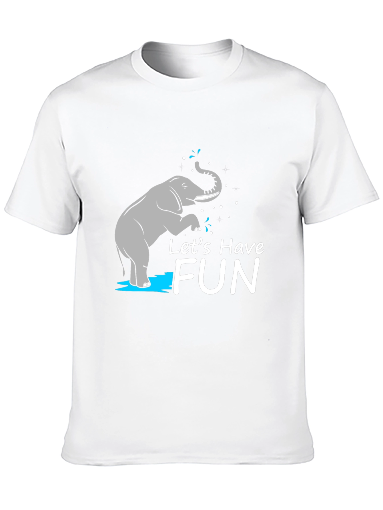 Lets Have Fun Graphic Tee - Black