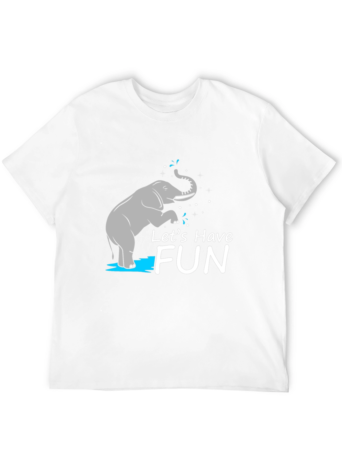 Lets Have Fun Graphic Tee - Black
