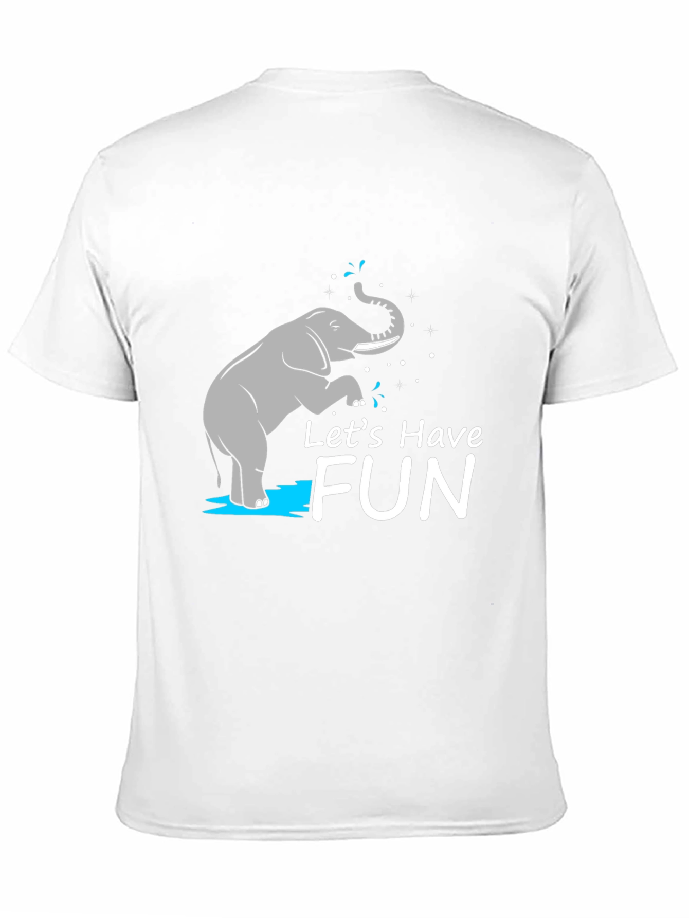 Lets Have Fun Graphic Tee - Black