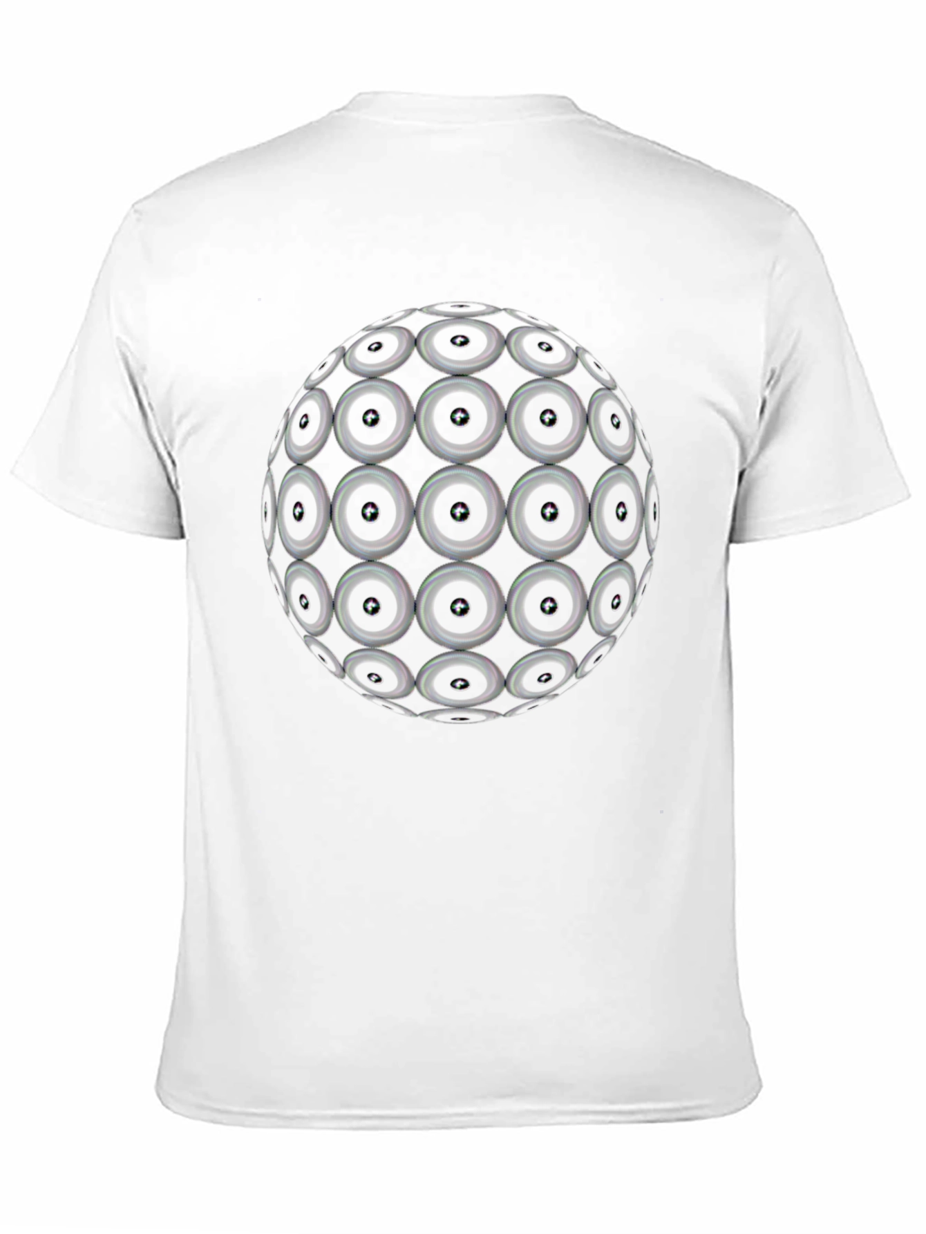 Speaker Sphere Graphic Black T-Shirt
