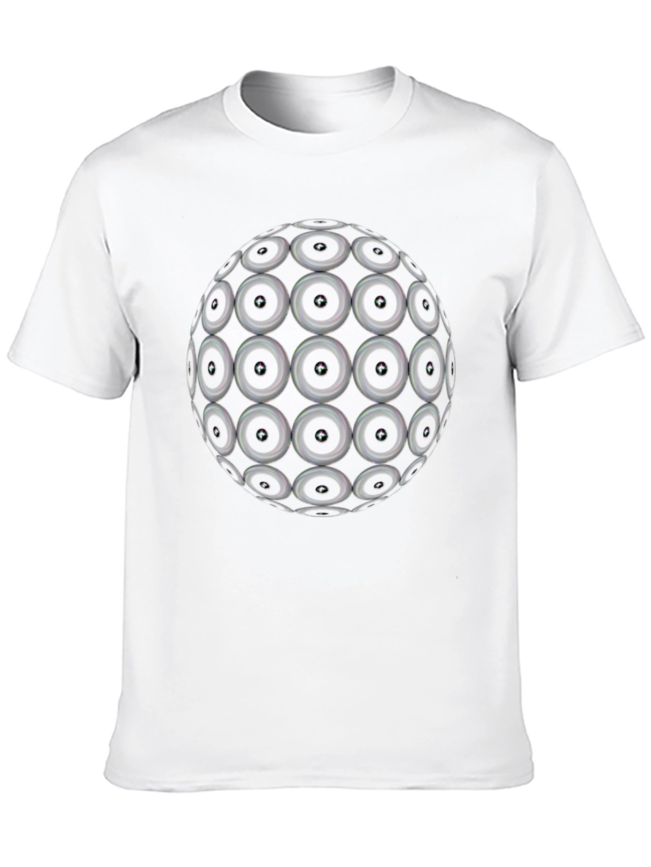 Speaker Sphere Graphic Black T-Shirt