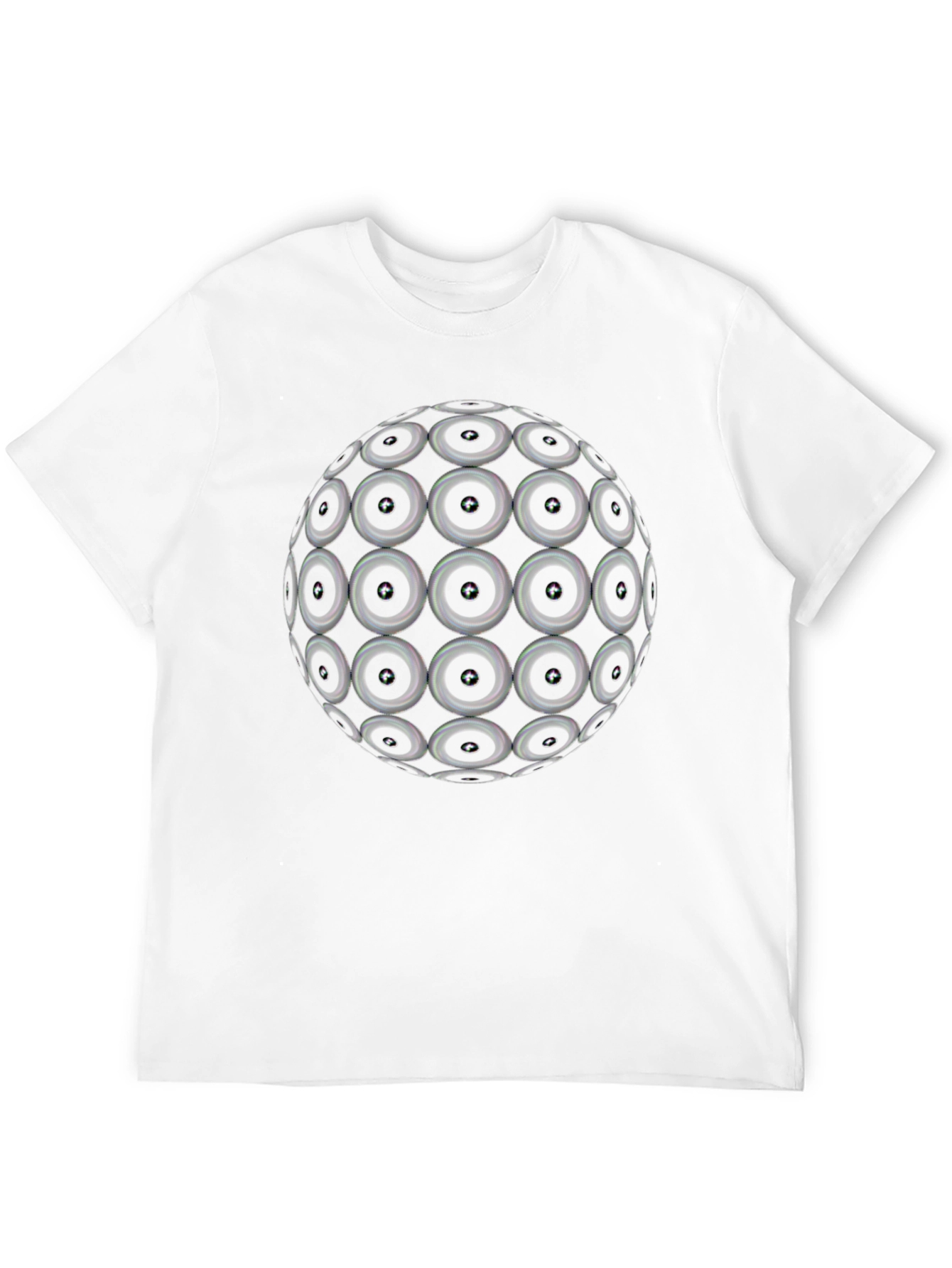Speaker Sphere Graphic Black T-Shirt
