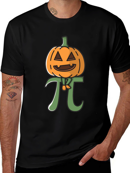 Pumpkin Pi Funny Halloween Math T-Shirt