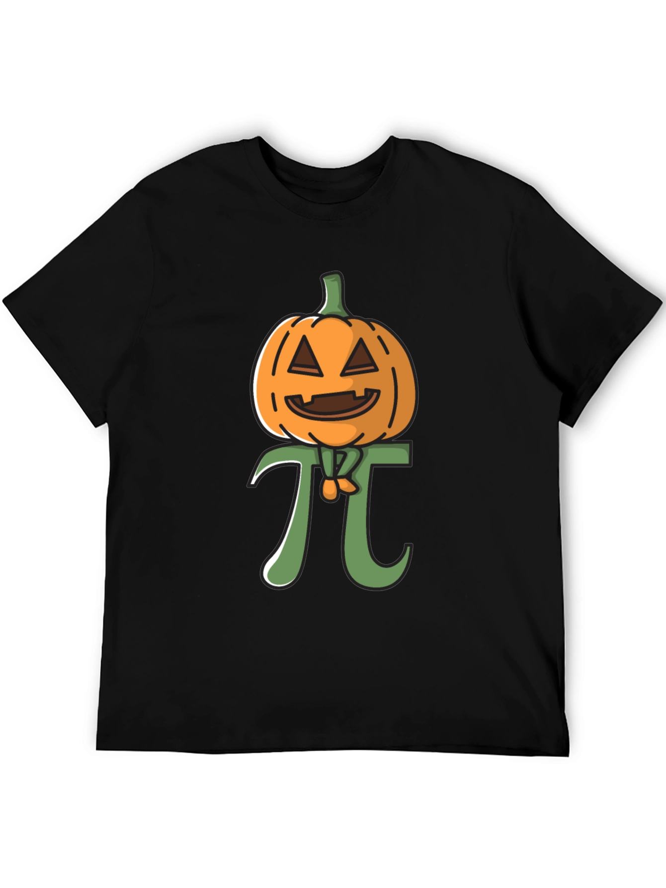 Pumpkin Pi Funny Halloween Math T-Shirt