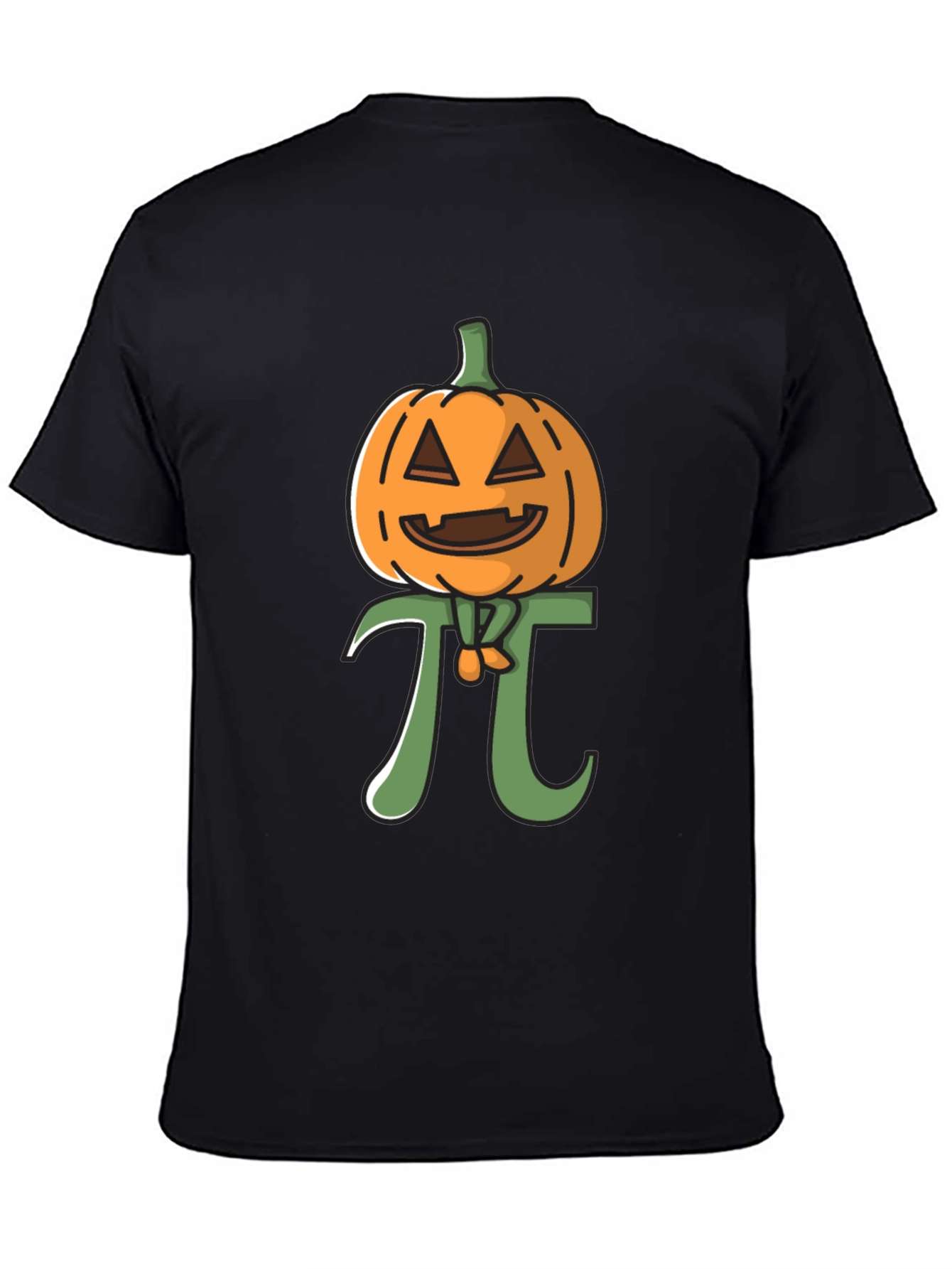 Pumpkin Pi Funny Halloween Math T-Shirt