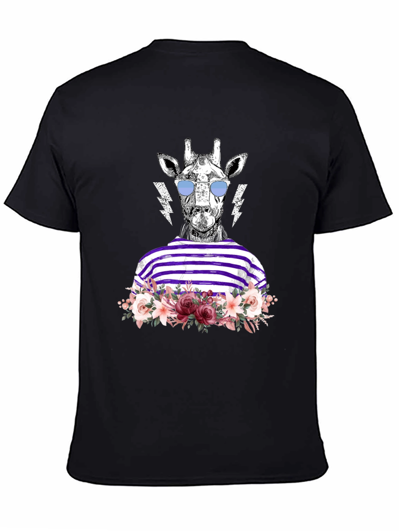 Giraffe in Shades Graphic T-Shirt