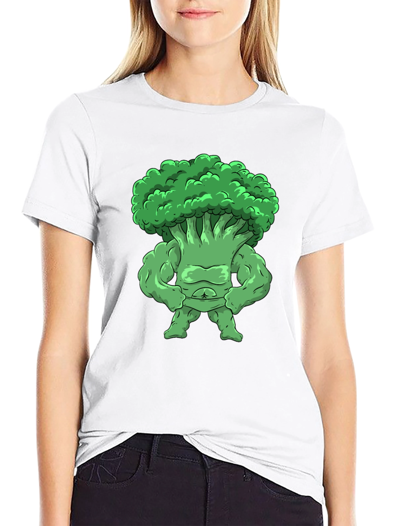 Broccoli Muscle T-Shirt - Eat Your Greens!