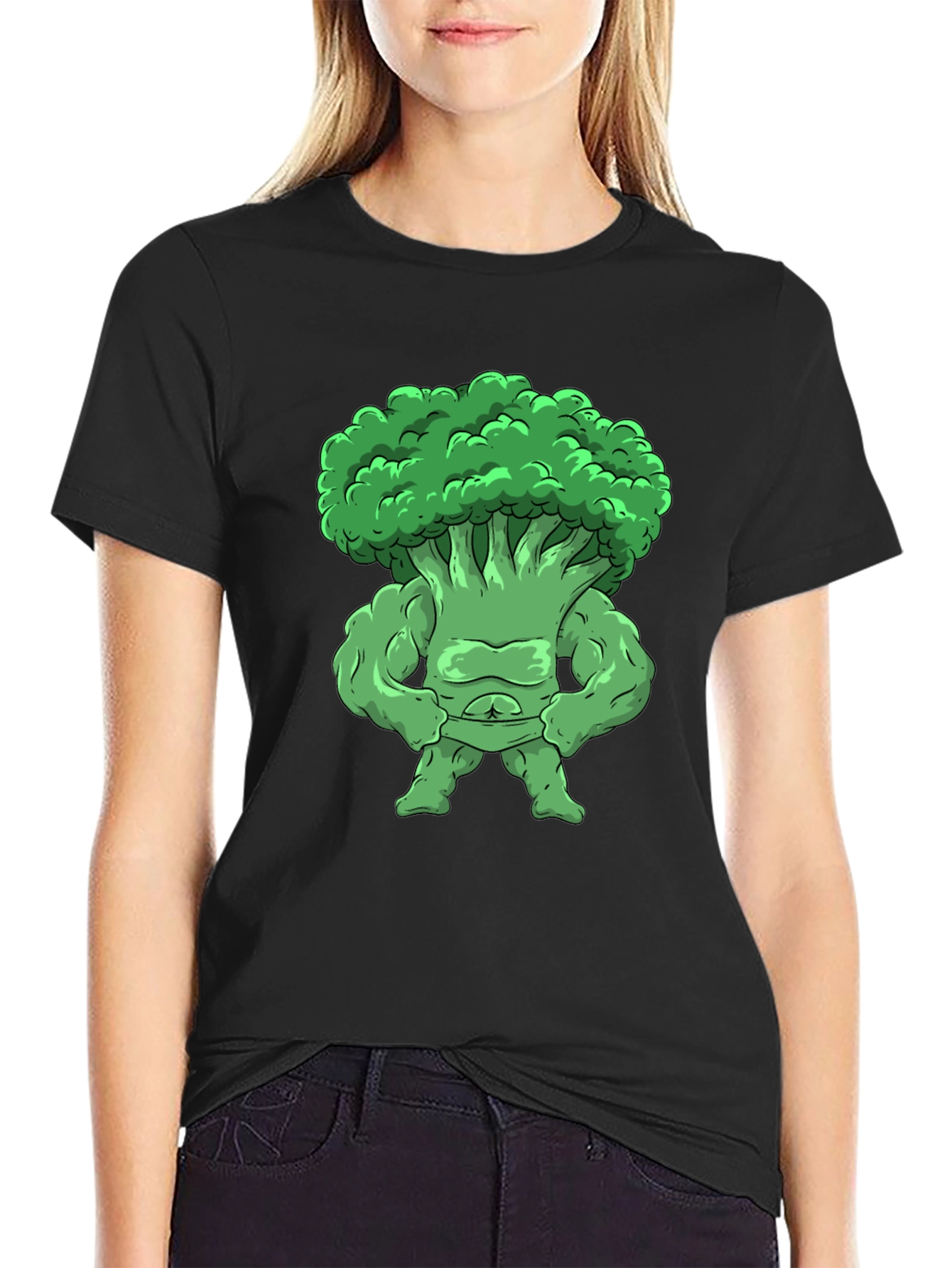 Broccoli Muscle T-Shirt - Eat Your Greens!