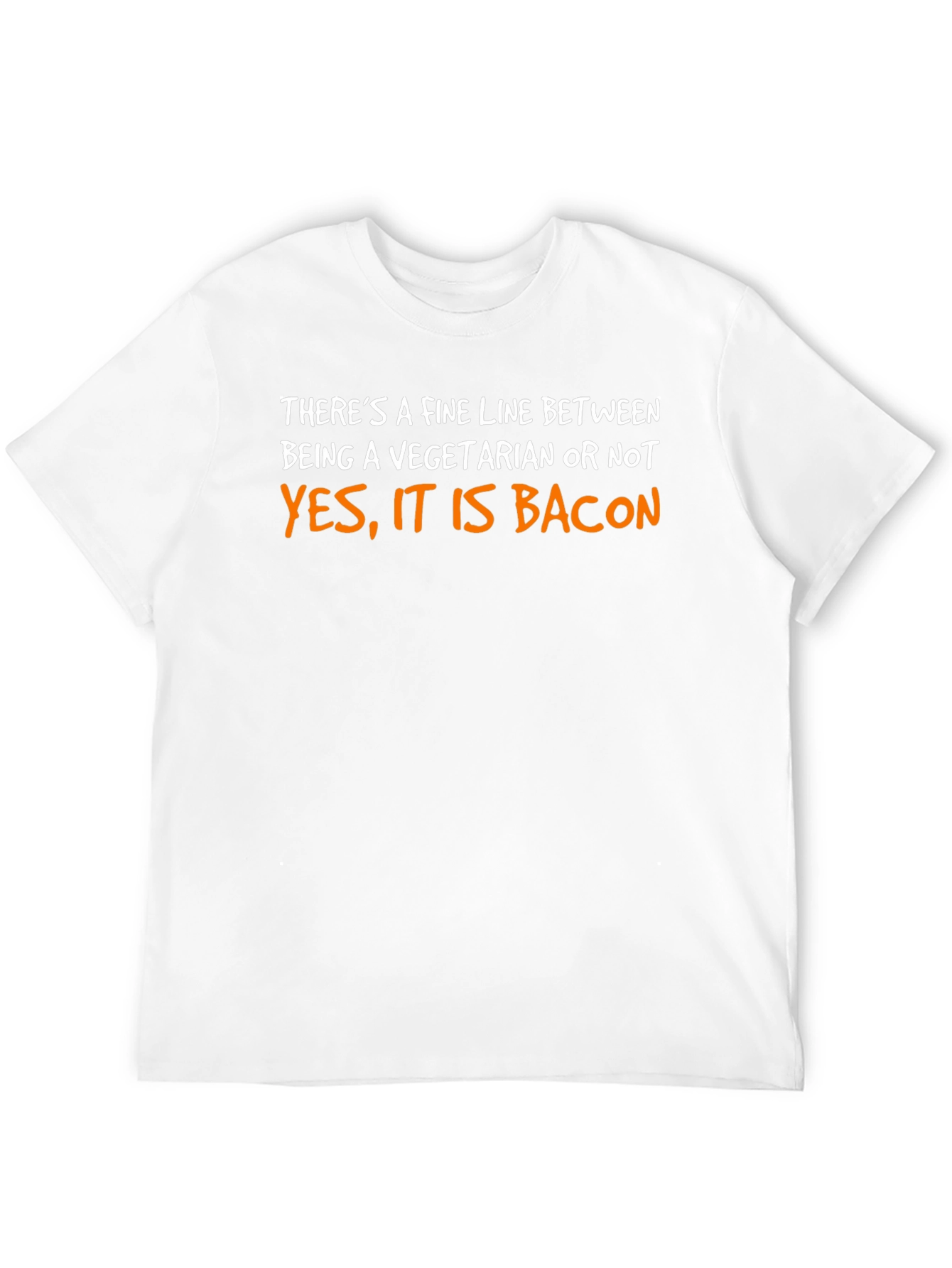 Bacon Lover T-Shirt Vegetarian Funny Saying